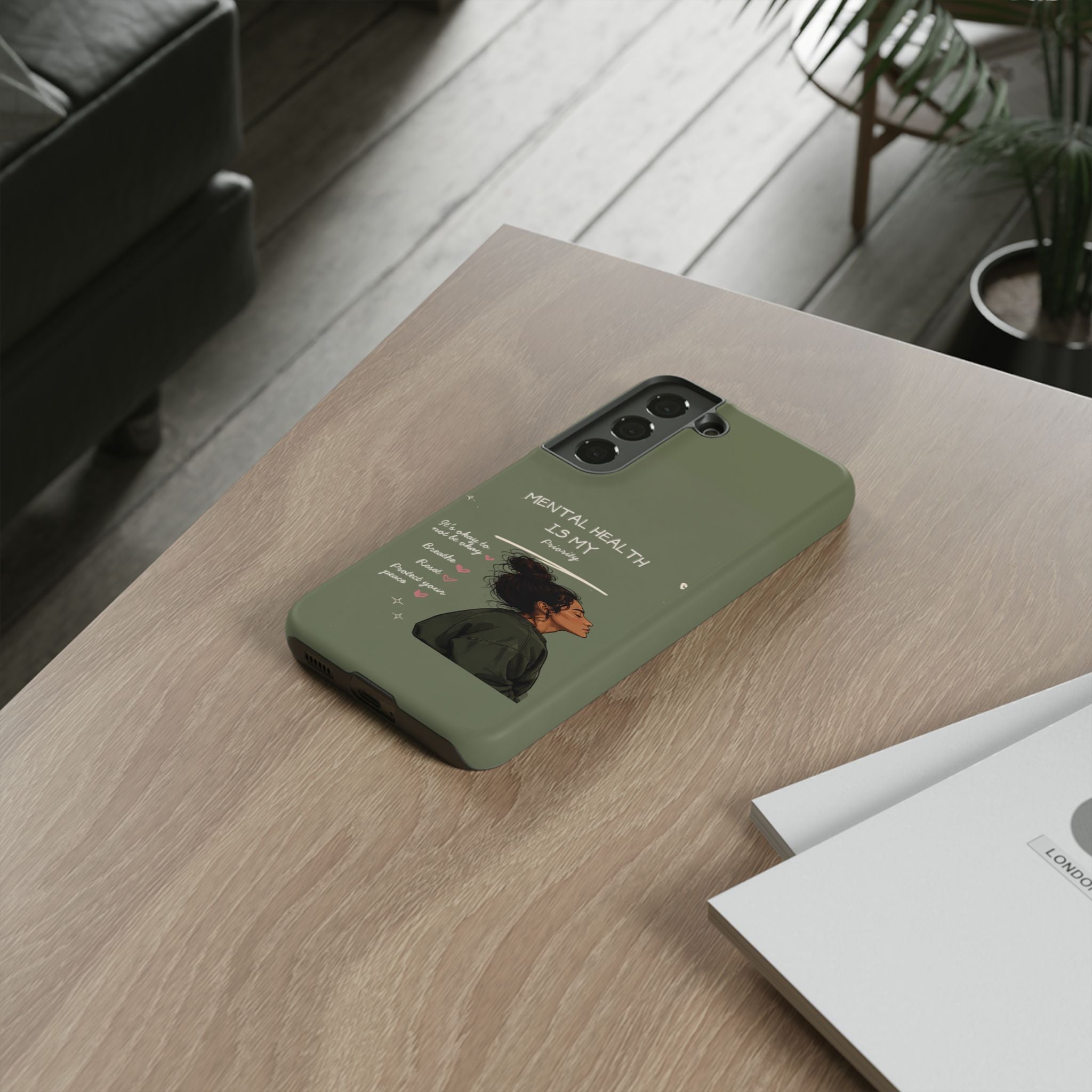 Mental Health Is My Priority Phone Case — Inspirational Protective iPhone Cover