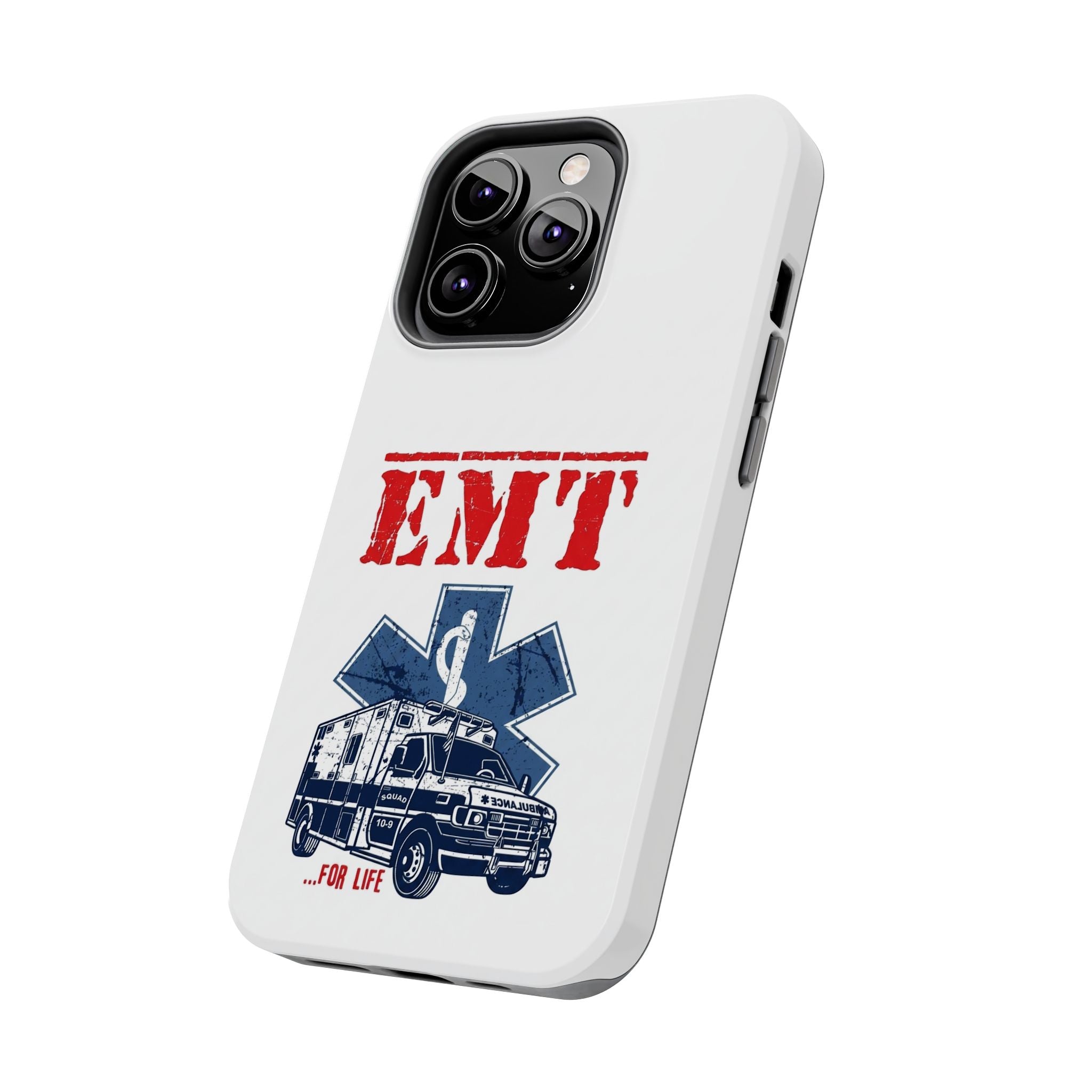 EMT ambulance graphic Phone Case | Emergency Medical Technician design