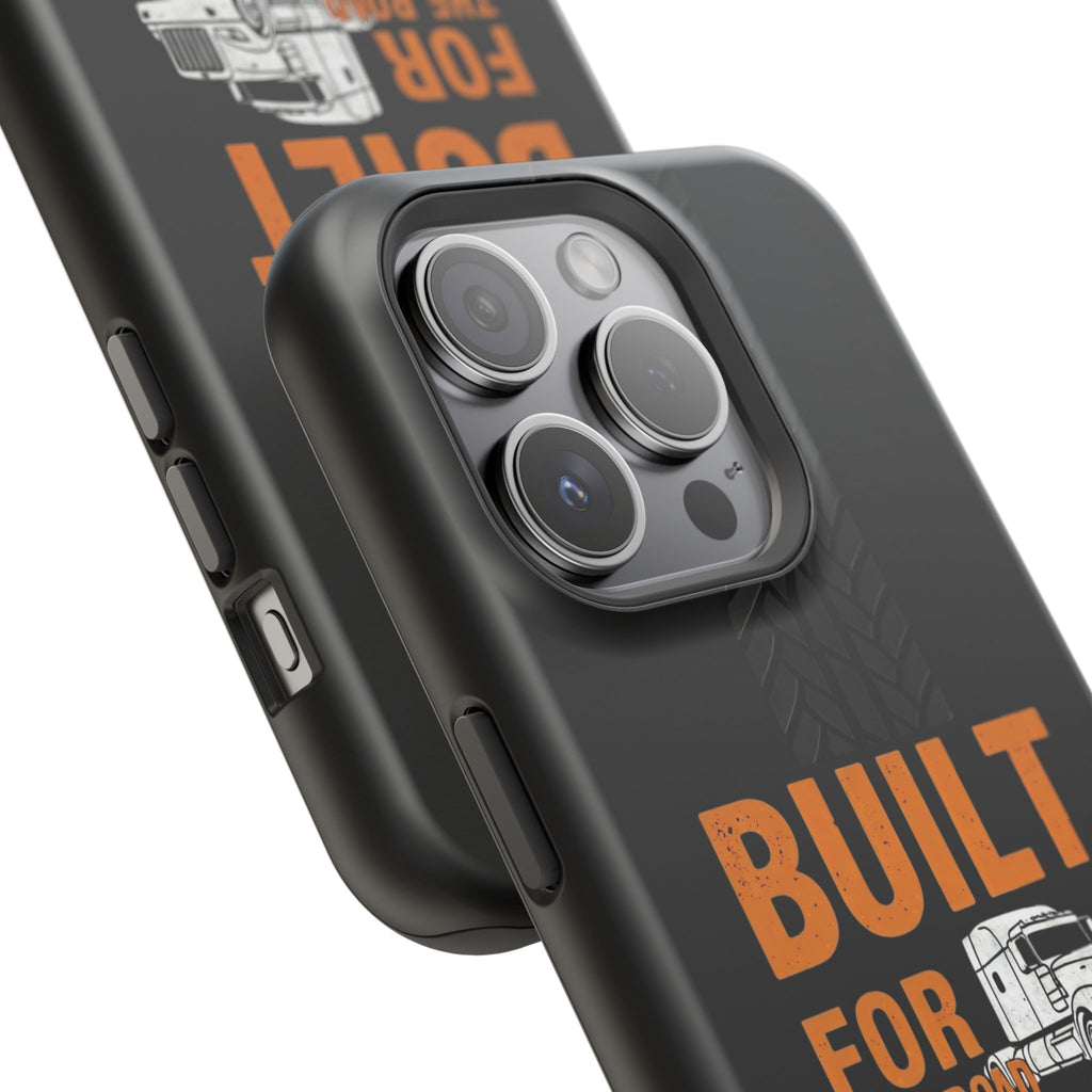 Phone Case — "Built for the Road" Truck Tire-Track Impact-Resistant Case