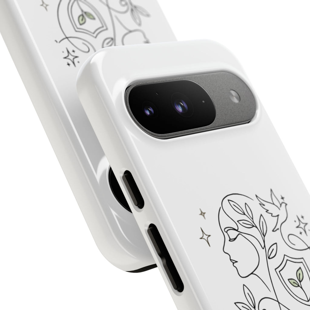Protect Your Peace Phone Case – Minimalist Wellness iPhone Cover