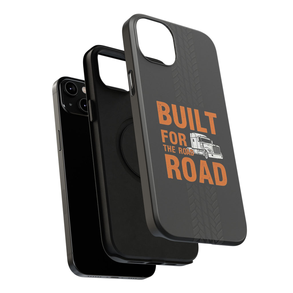 Phone Case — "Built for the Road" Truck Tire-Track Impact-Resistant Case