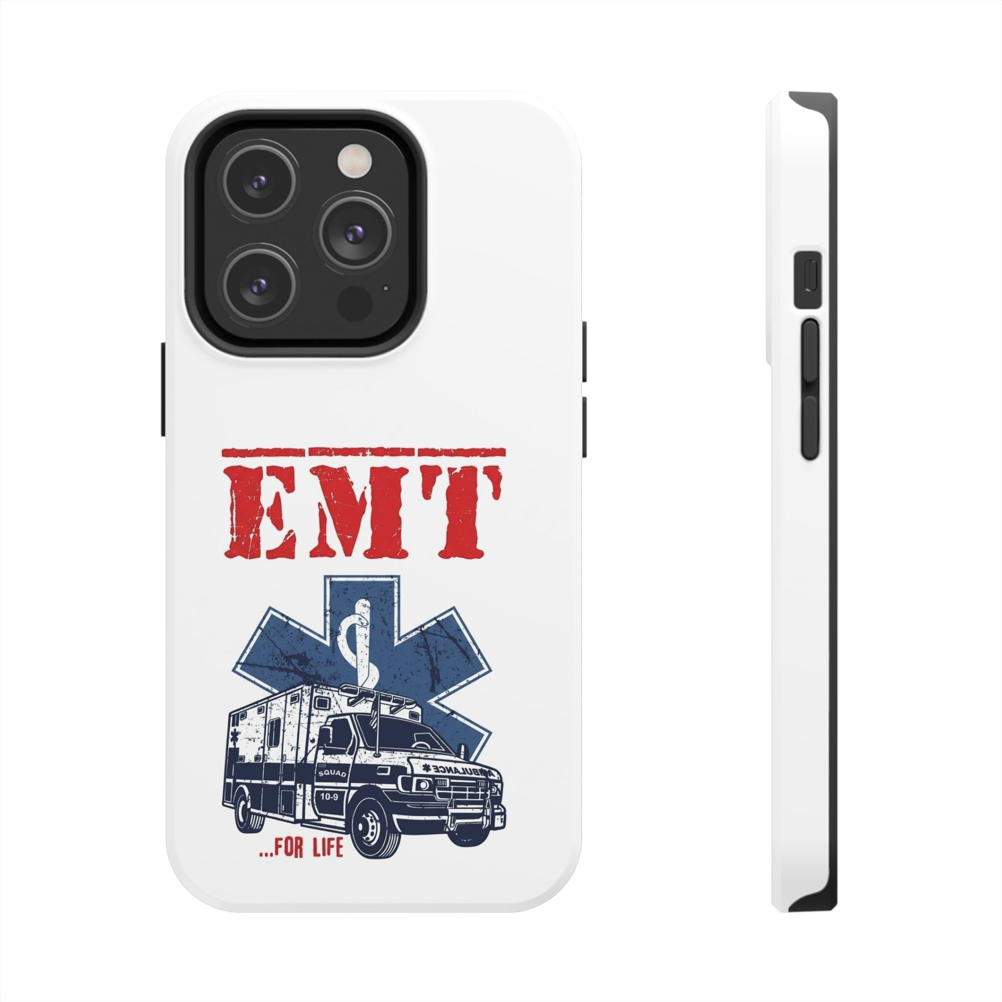 EMT ambulance graphic Phone Case | Emergency Medical Technician design