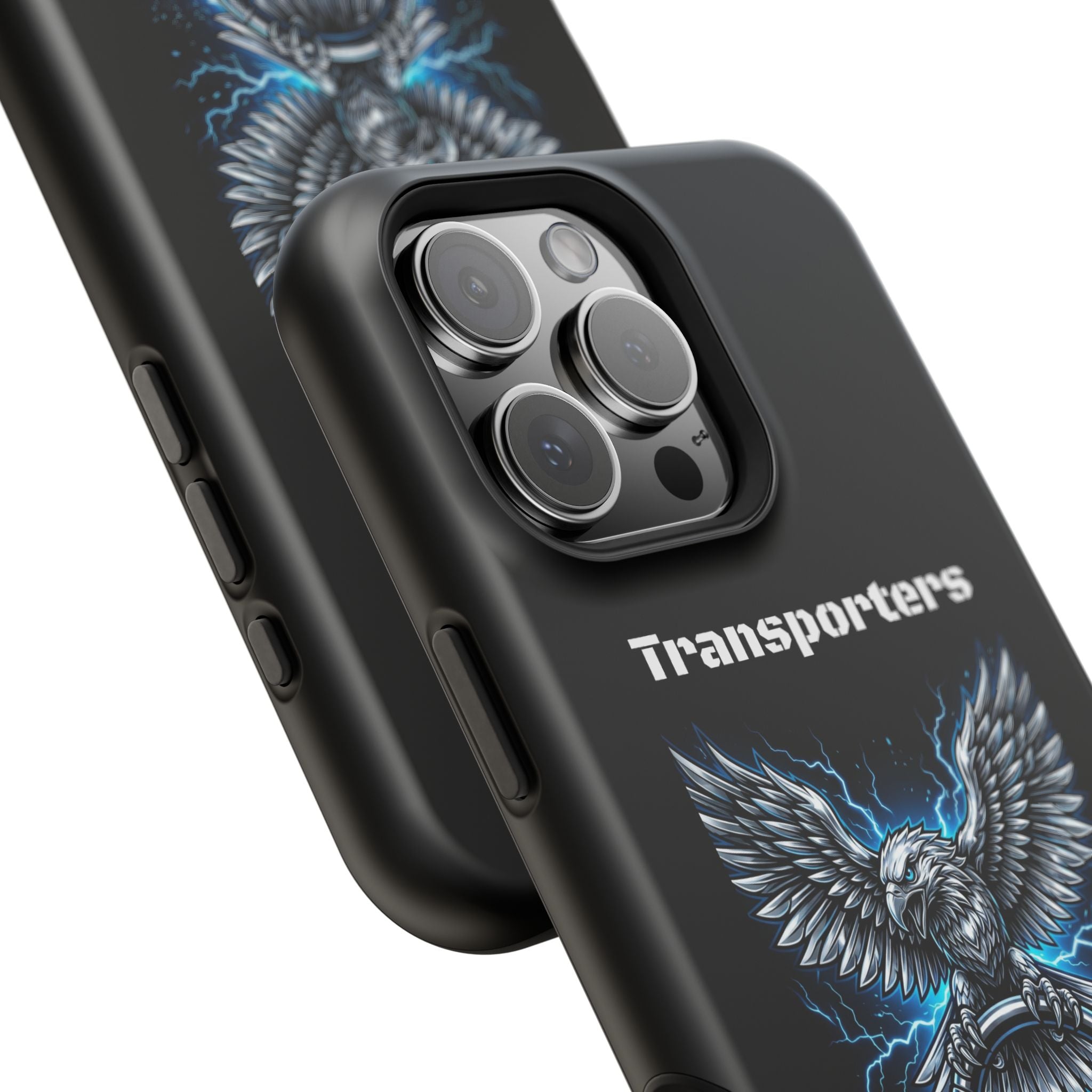 Electric Raven Magnetic Phone Case — Impact‑Resistant Protective Cover