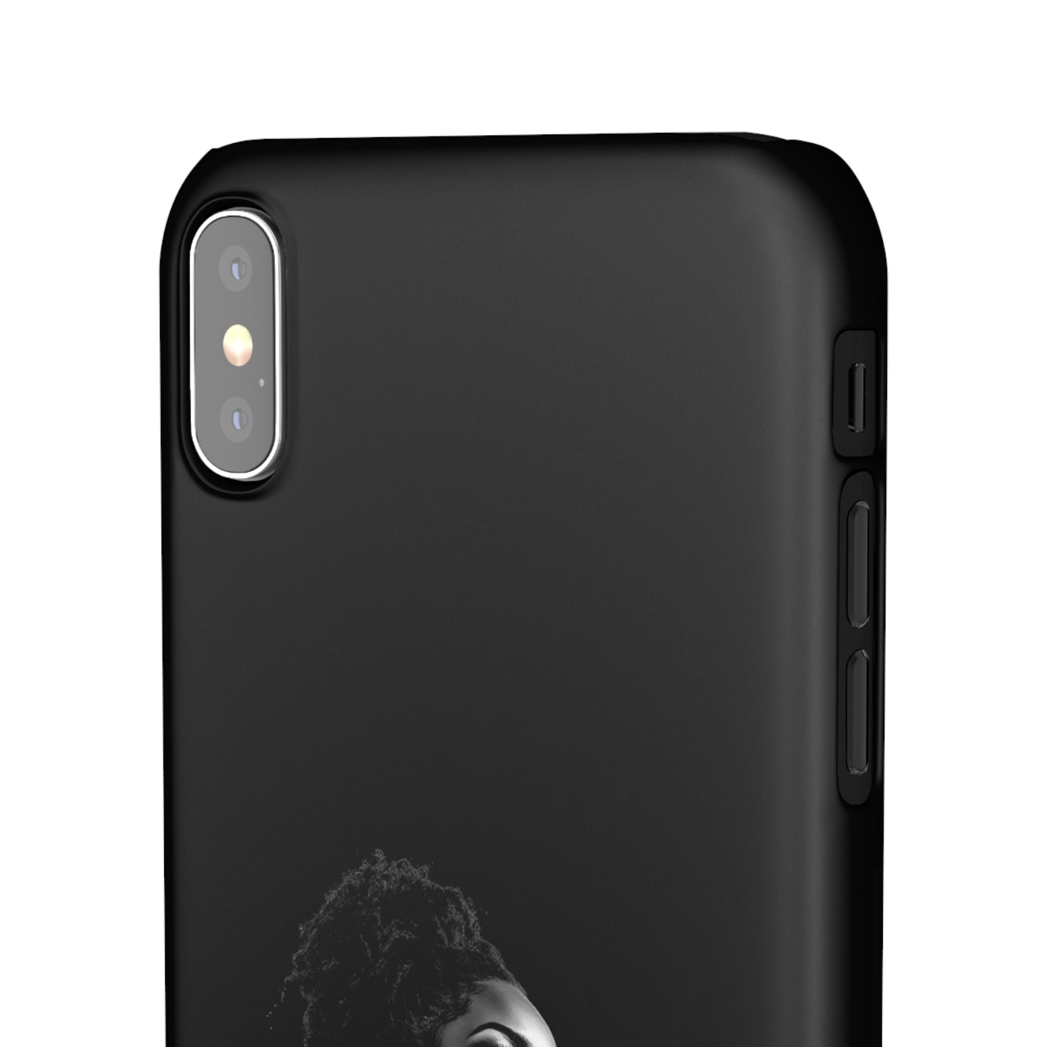 Phone Case — "Long Haul Loyalty" Black Portrait Snap Case