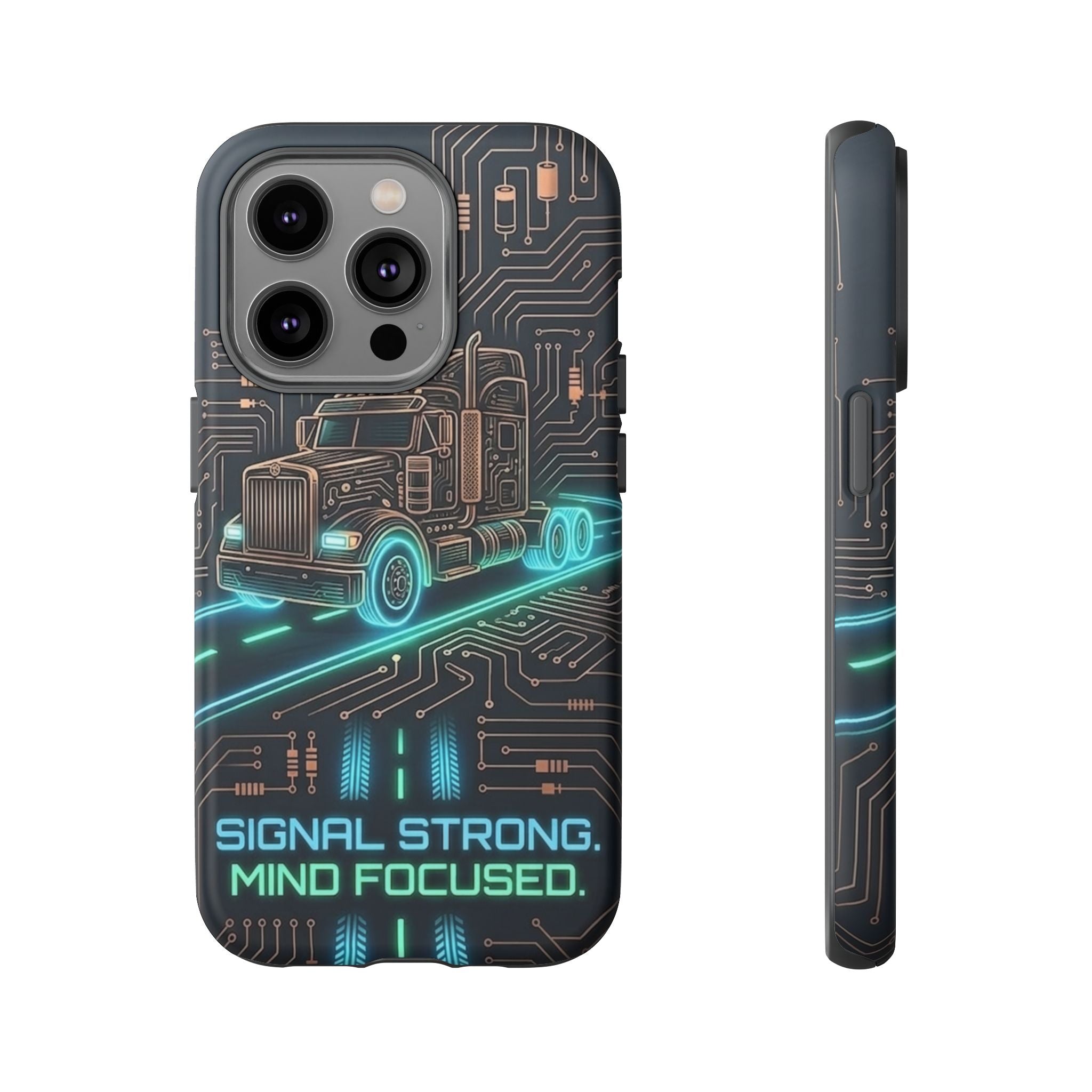 Diesel Warrior Truck Phone Case — Heavy-Duty Trucker iPhone Cover