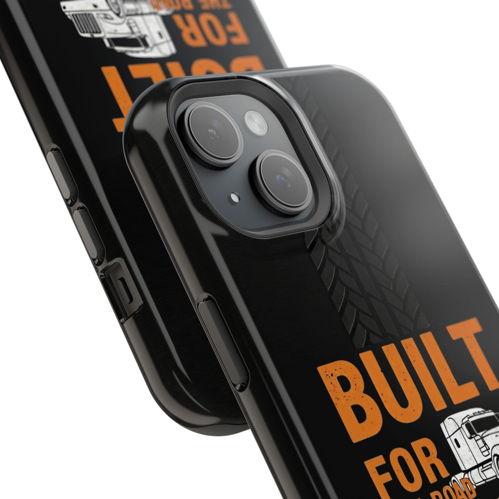 Phone Case — "Built for the Road" Truck Tire-Track Impact-Resistant Case