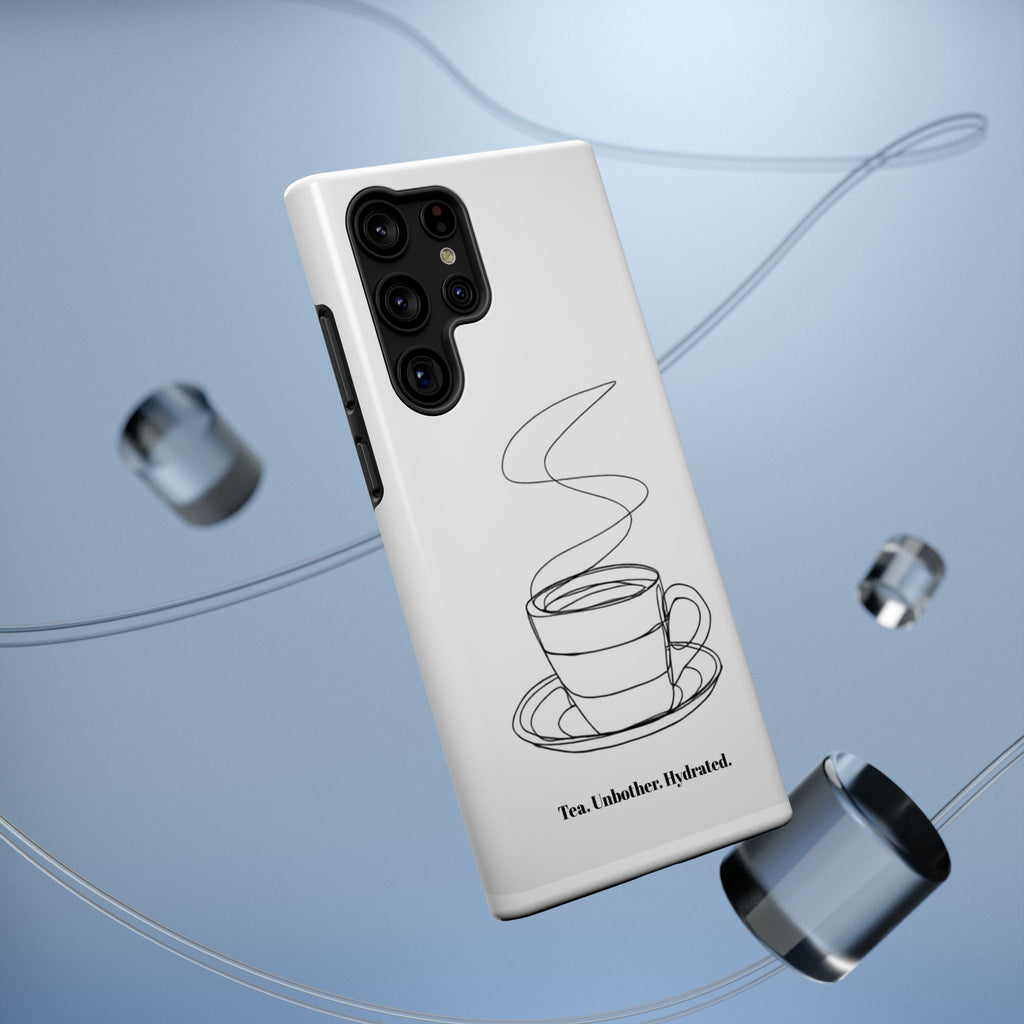 Tea Unbothered Hydrated Phone Case — Impact-Resistant
