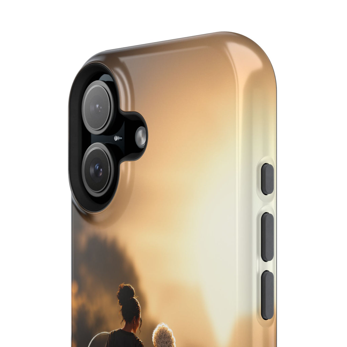 Caregiver Phone Case — Impact-Resistant Protective Case with Heart Design