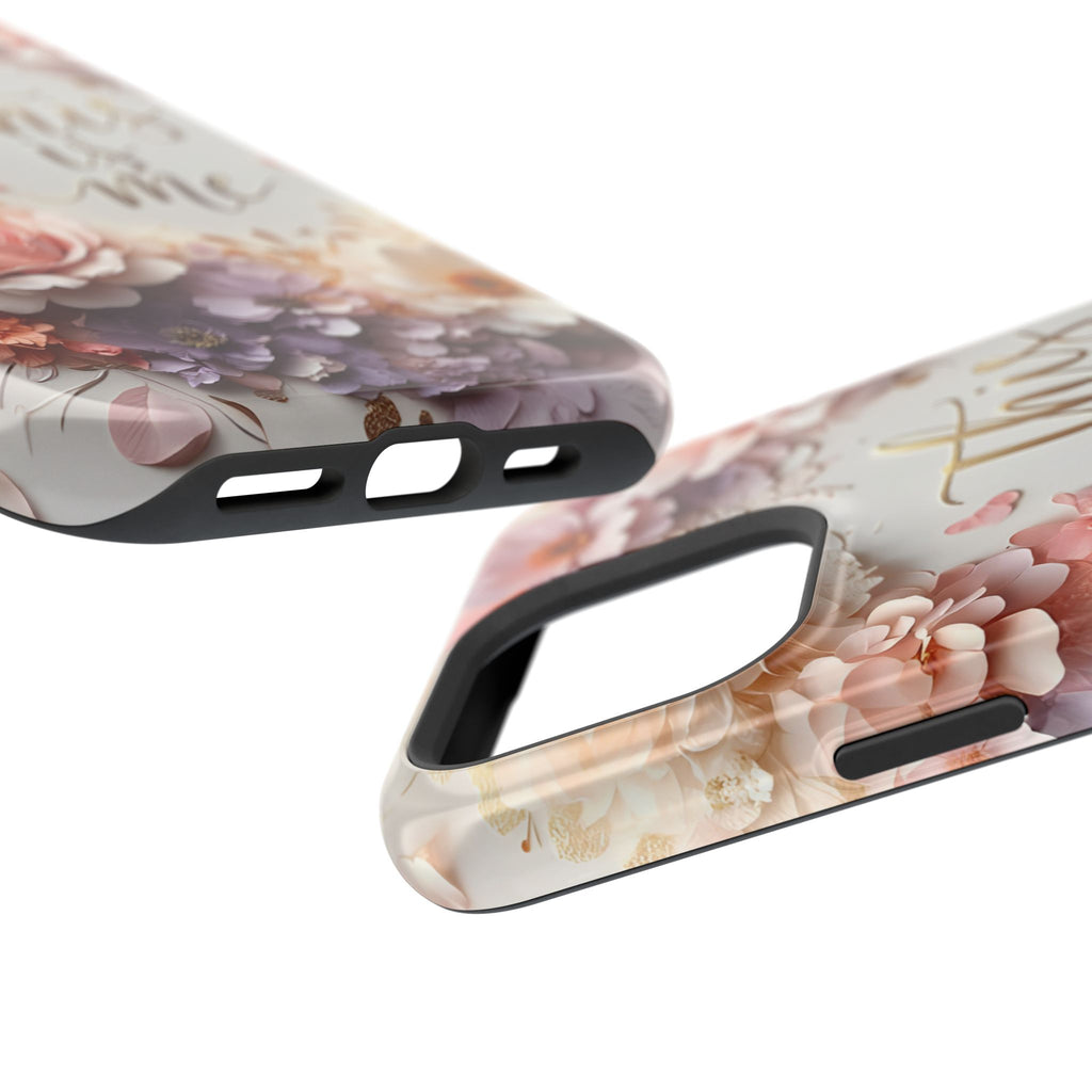 Floral "This Is Me" Phone Case — Impact-Resistant Floral Protective Cover