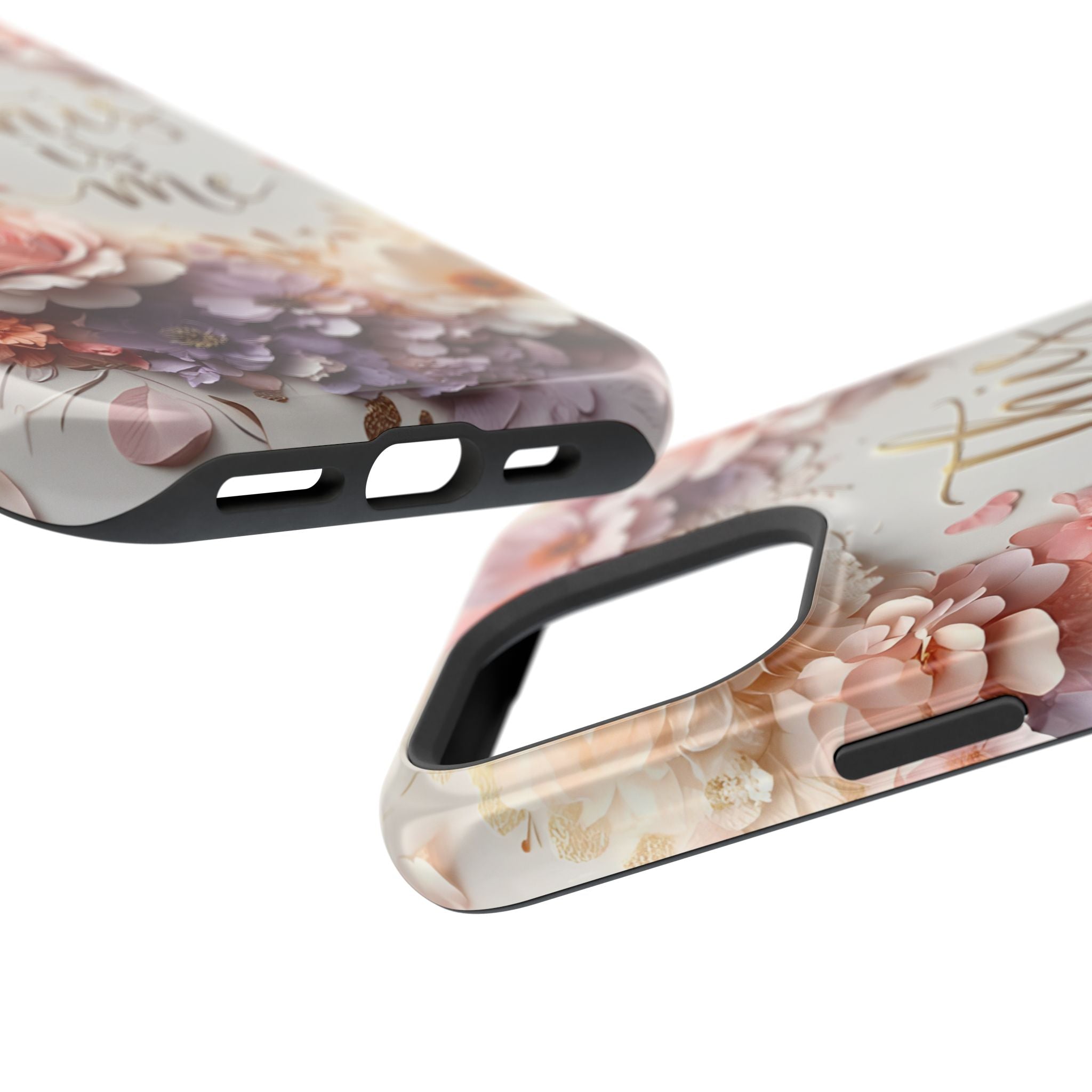 Floral "This Is Me" Phone Case — Impact-Resistant Floral Protective Cover