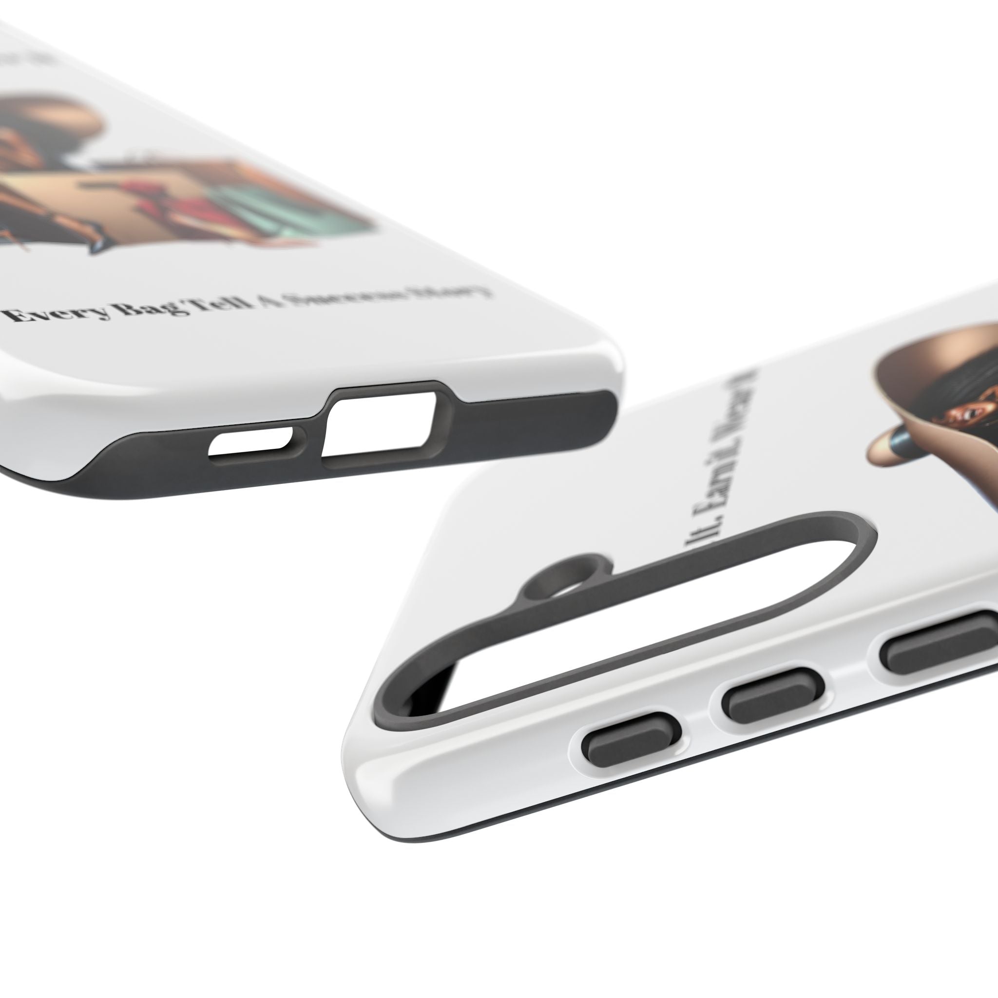 Phone Case - "Manifest It. Earn It. Wear It." Chic Shopper Design