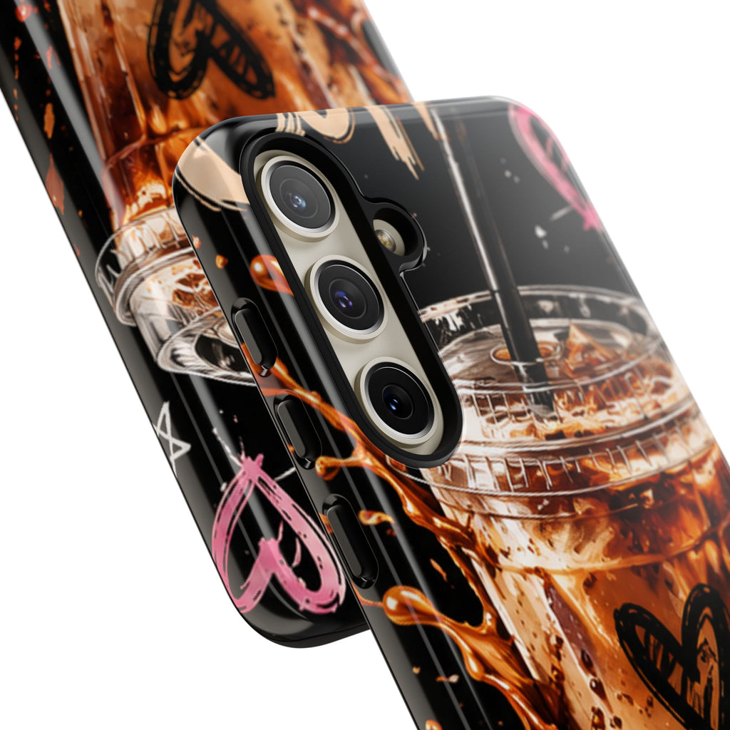 Iced Coffee Phone Case – 'Iced Coffee latte: Stylish Protective Case