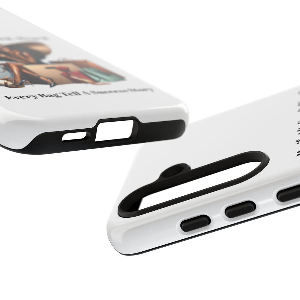 Phone Case - "Manifest It. Earn It. Wear It." Chic Shopper Design