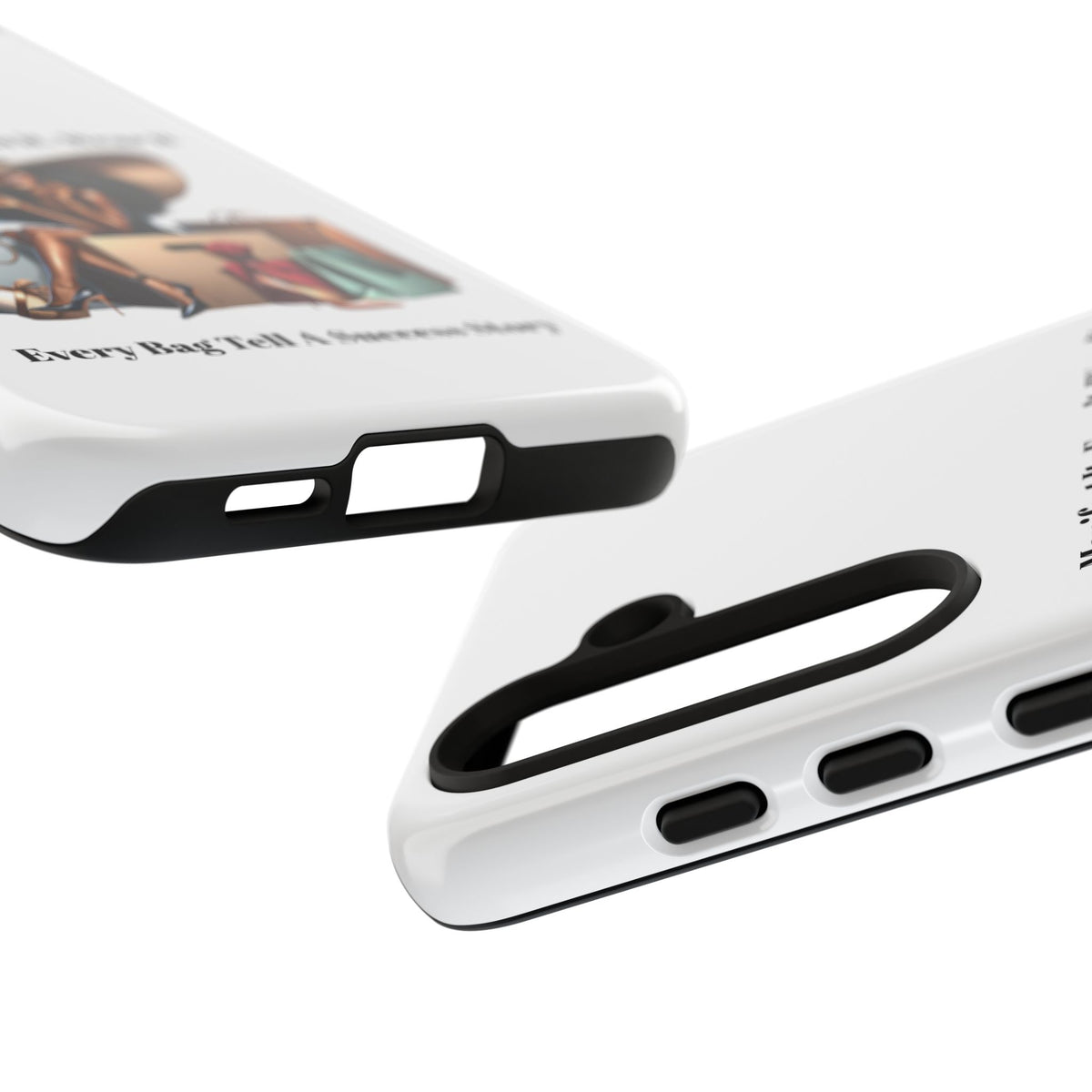 Phone Case - "Manifest It. Earn It. Wear It." Chic Shopper Design