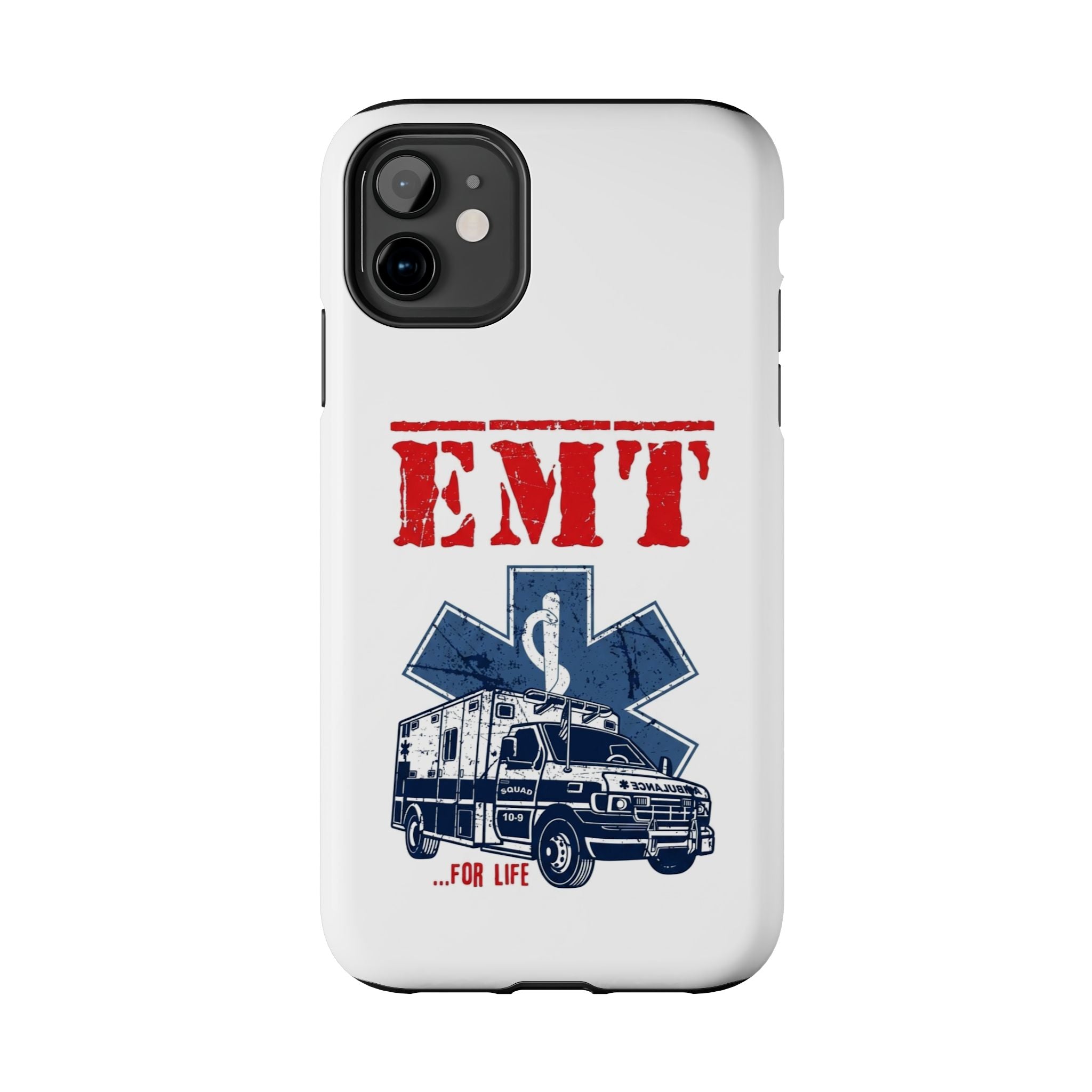 EMT ambulance graphic Phone Case | Emergency Medical Technician design