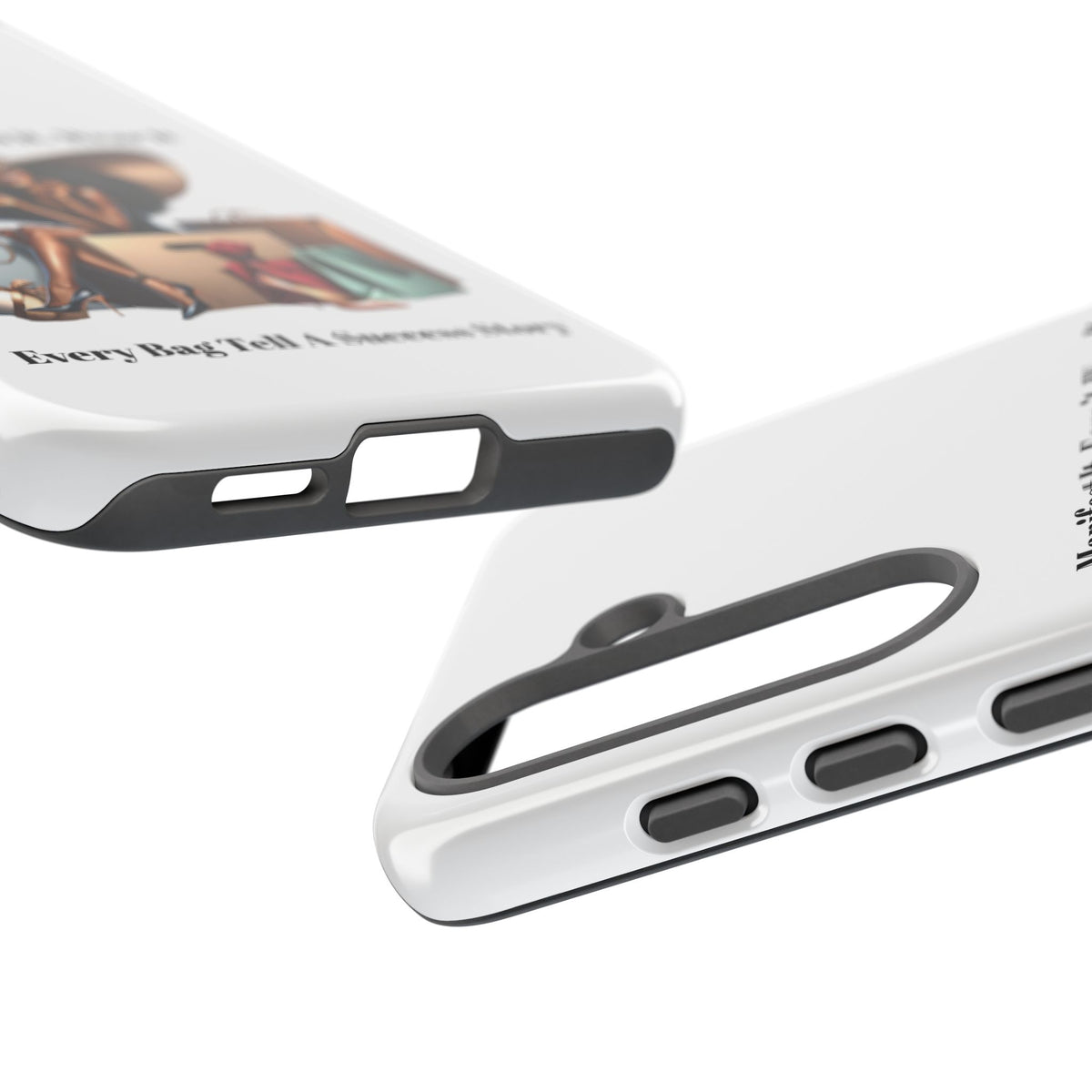 Phone Case - "Manifest It. Earn It. Wear It." Chic Shopper Design