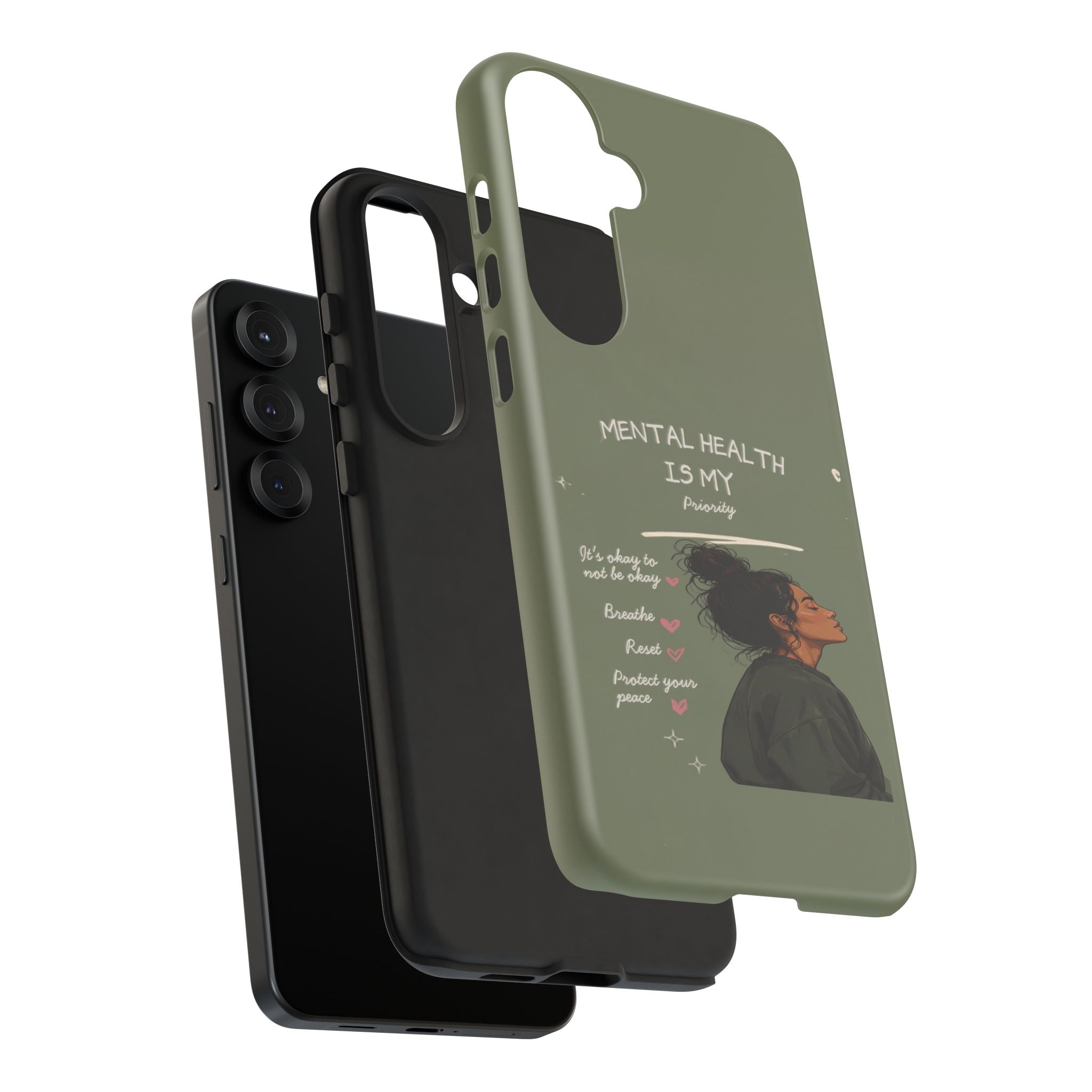 Mental Health Is My Priority Phone Case — Inspirational Protective iPhone Cover