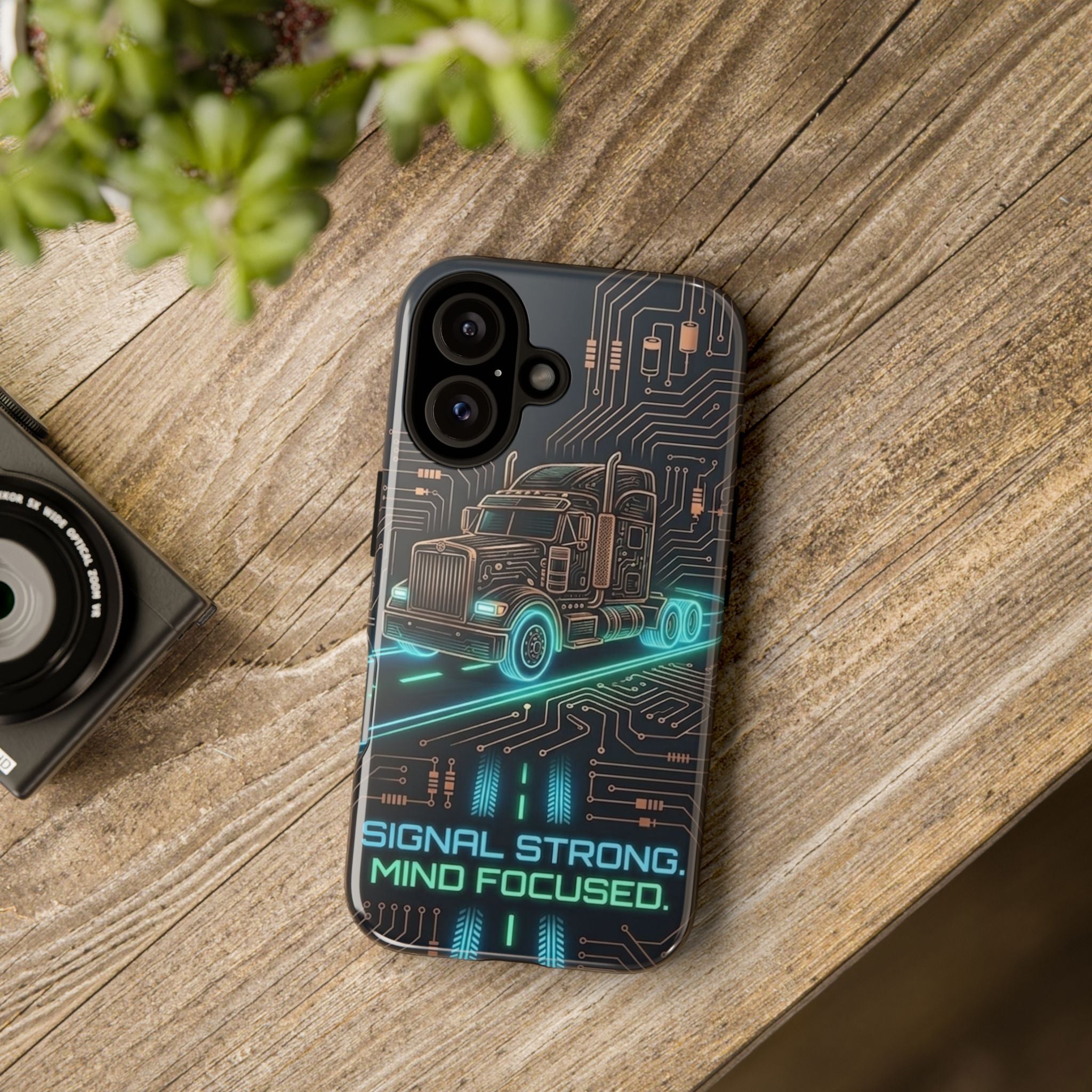 Diesel Warrior Truck Phone Case — Heavy-Duty Trucker iPhone Cover