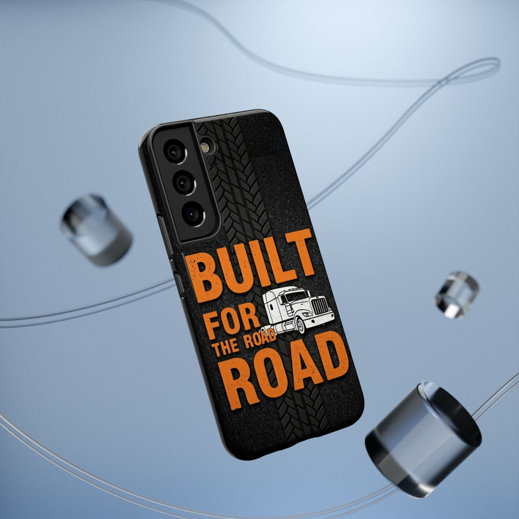Phone Case — "Built for the Road" Truck Tire-Track Impact-Resistant Case