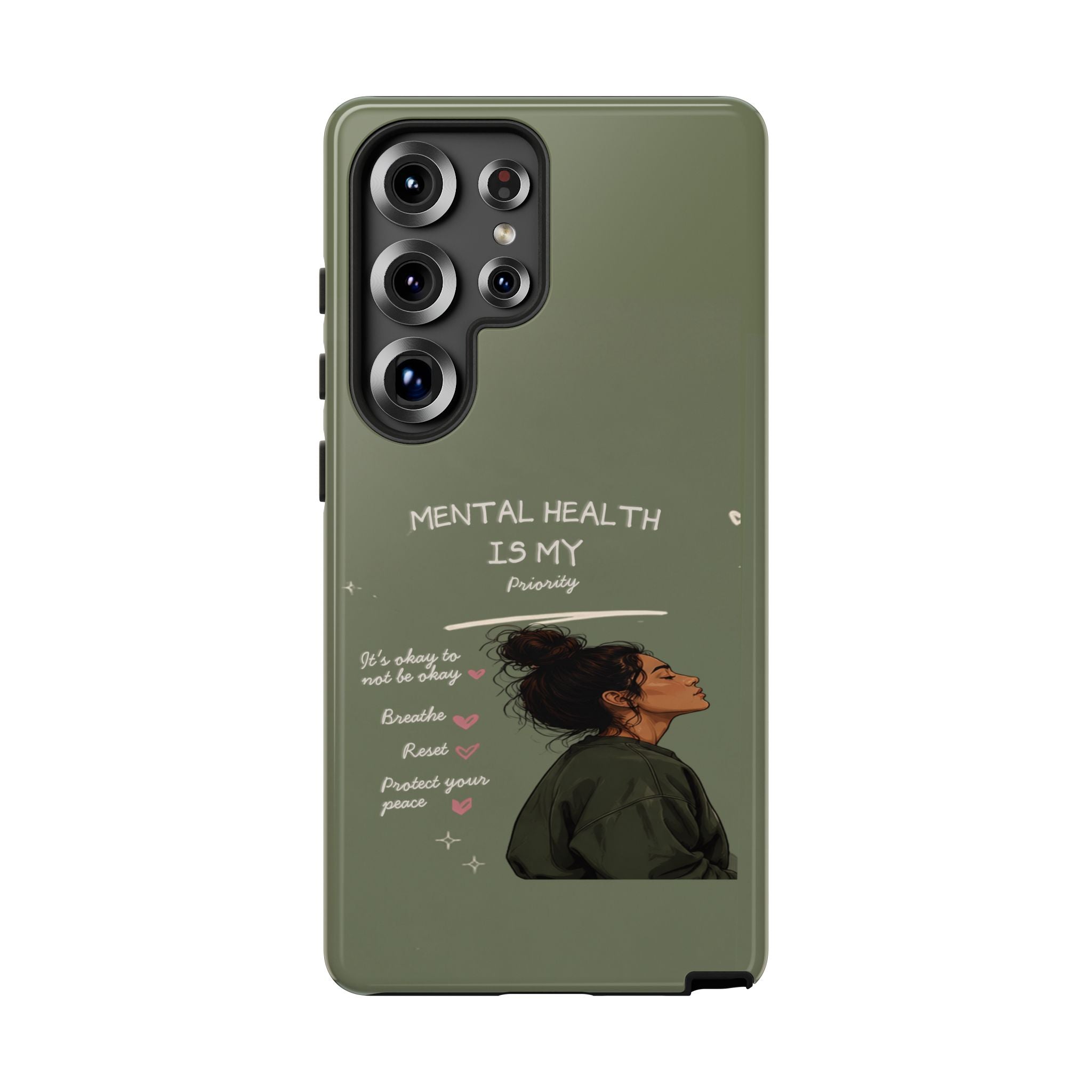 Mental Health Is My Priority Phone Case — Inspirational Protective iPhone Cover
