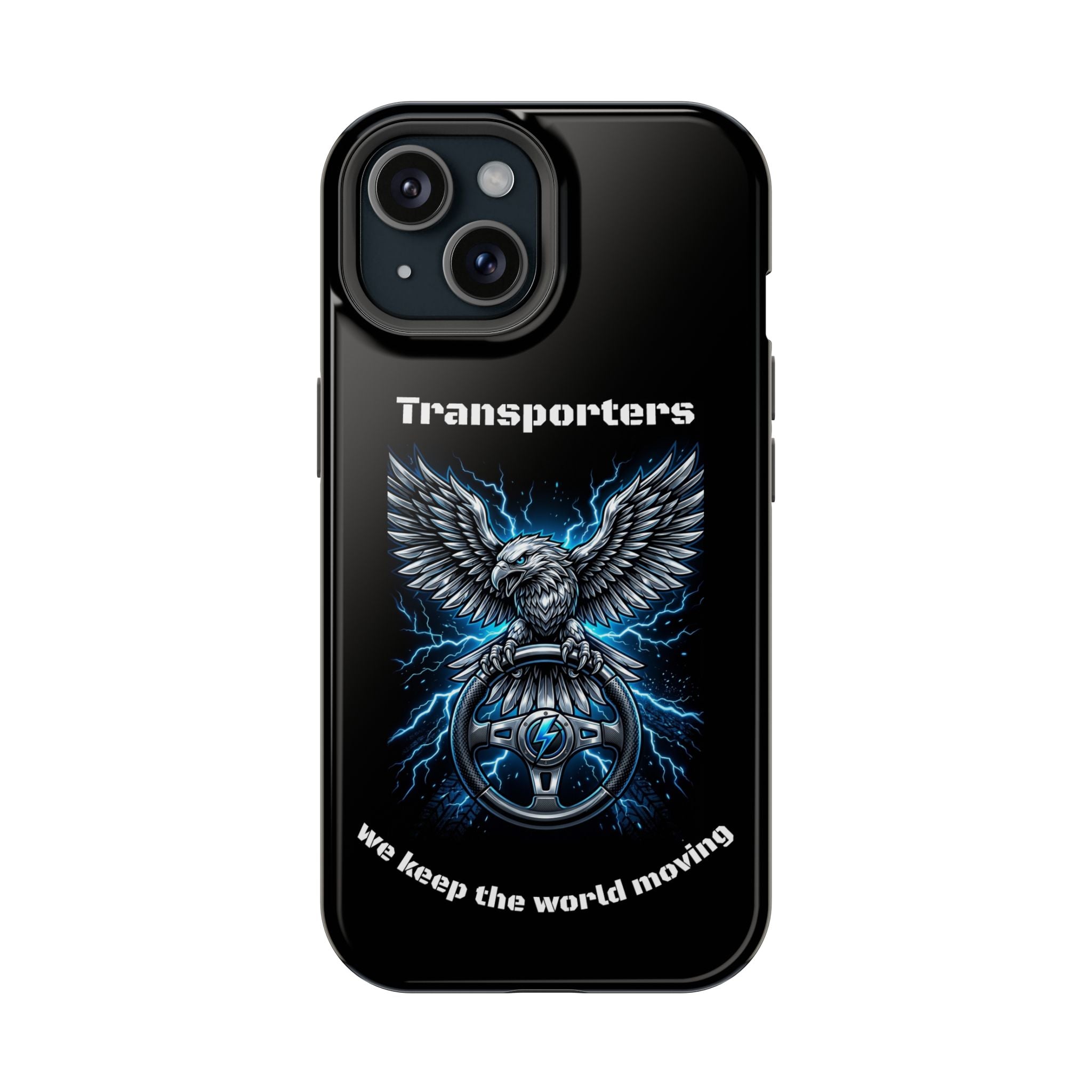 Electric Raven Magnetic Phone Case — Impact‑Resistant Protective Cover