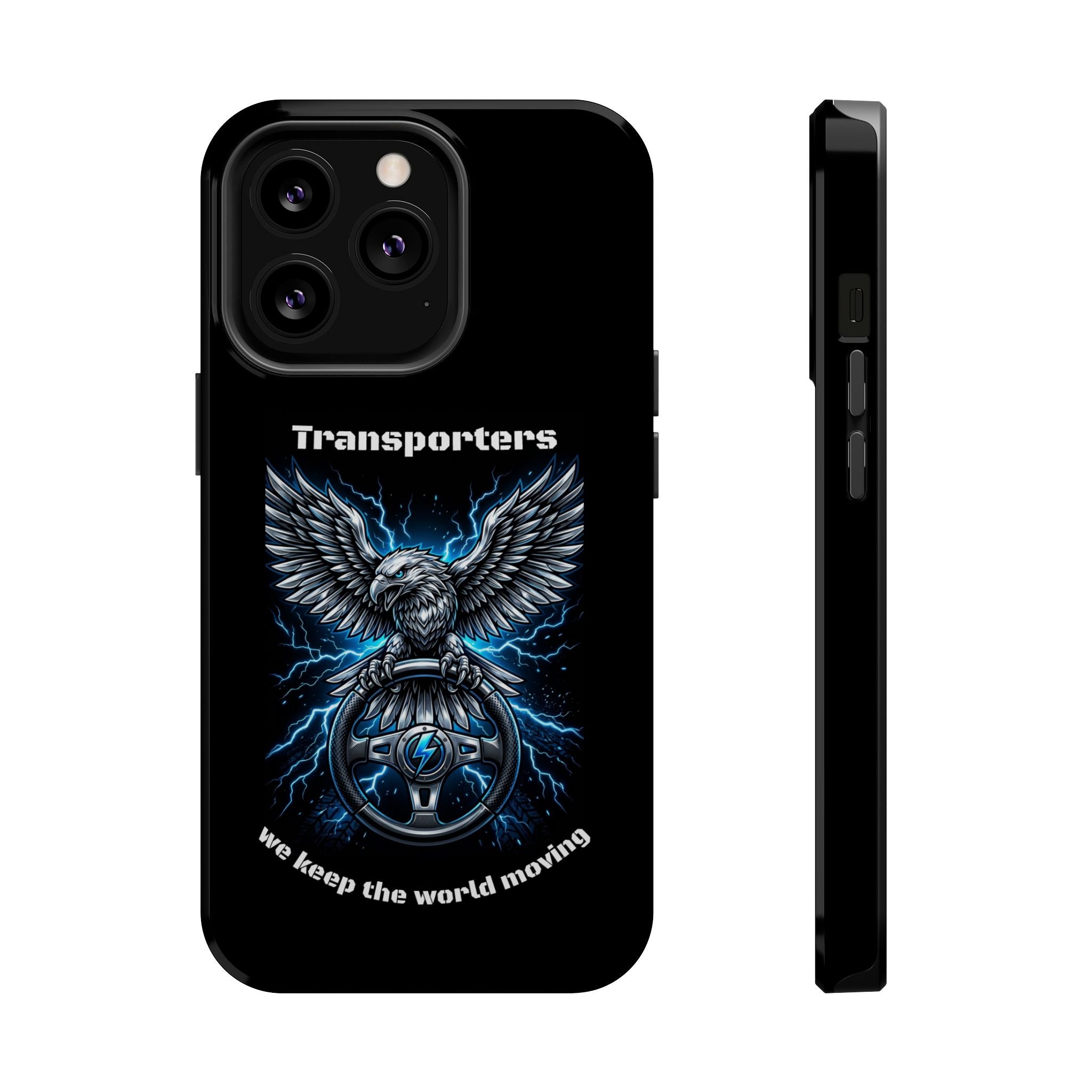 Electric Raven Magnetic Phone Case — Impact‑Resistant Protective Cover