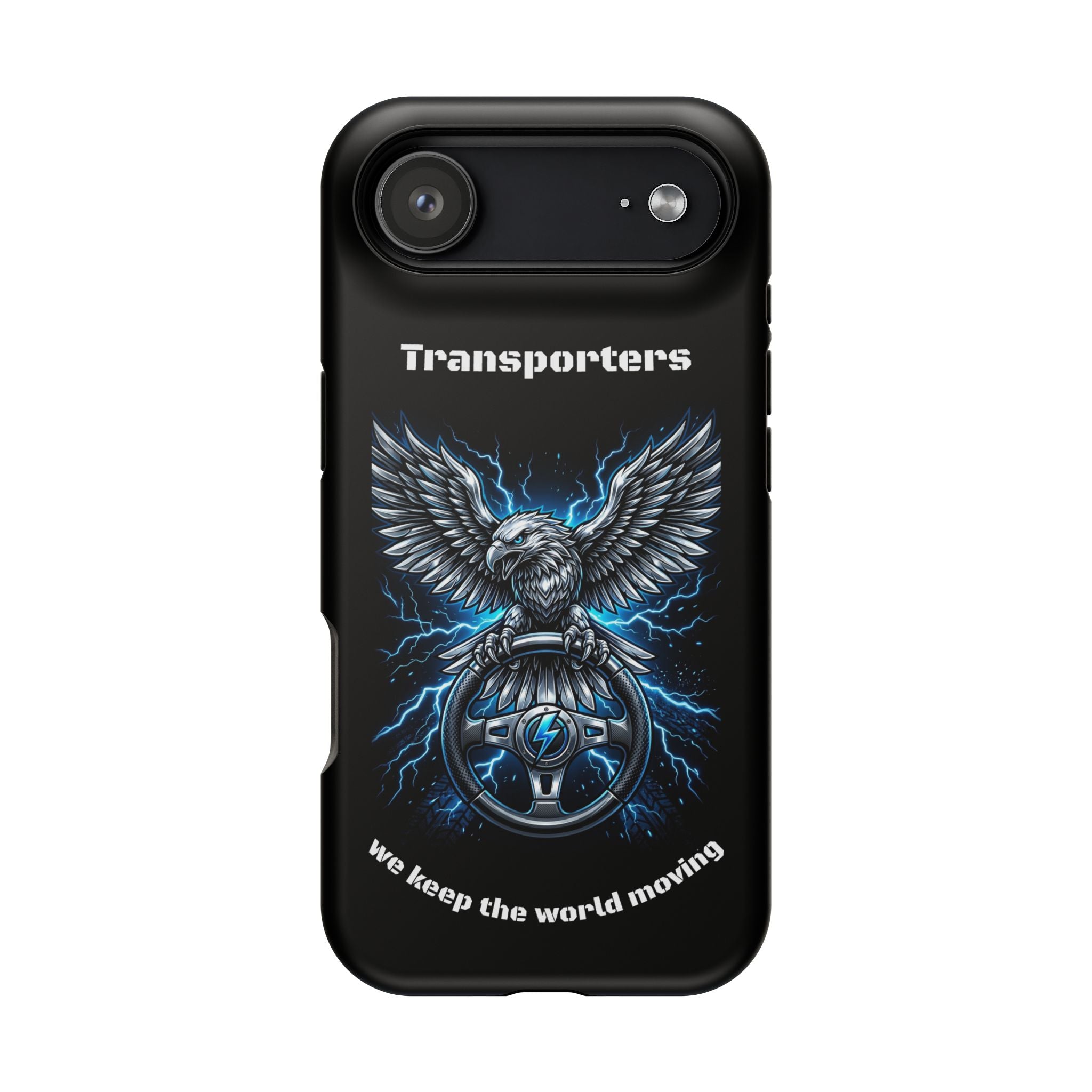 Electric Raven Magnetic Phone Case — Impact‑Resistant Protective Cover