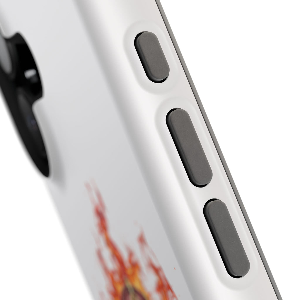 Firefighter Helmet Flames Phone Case — Station 117 Magnetic Impact-Resistant Case