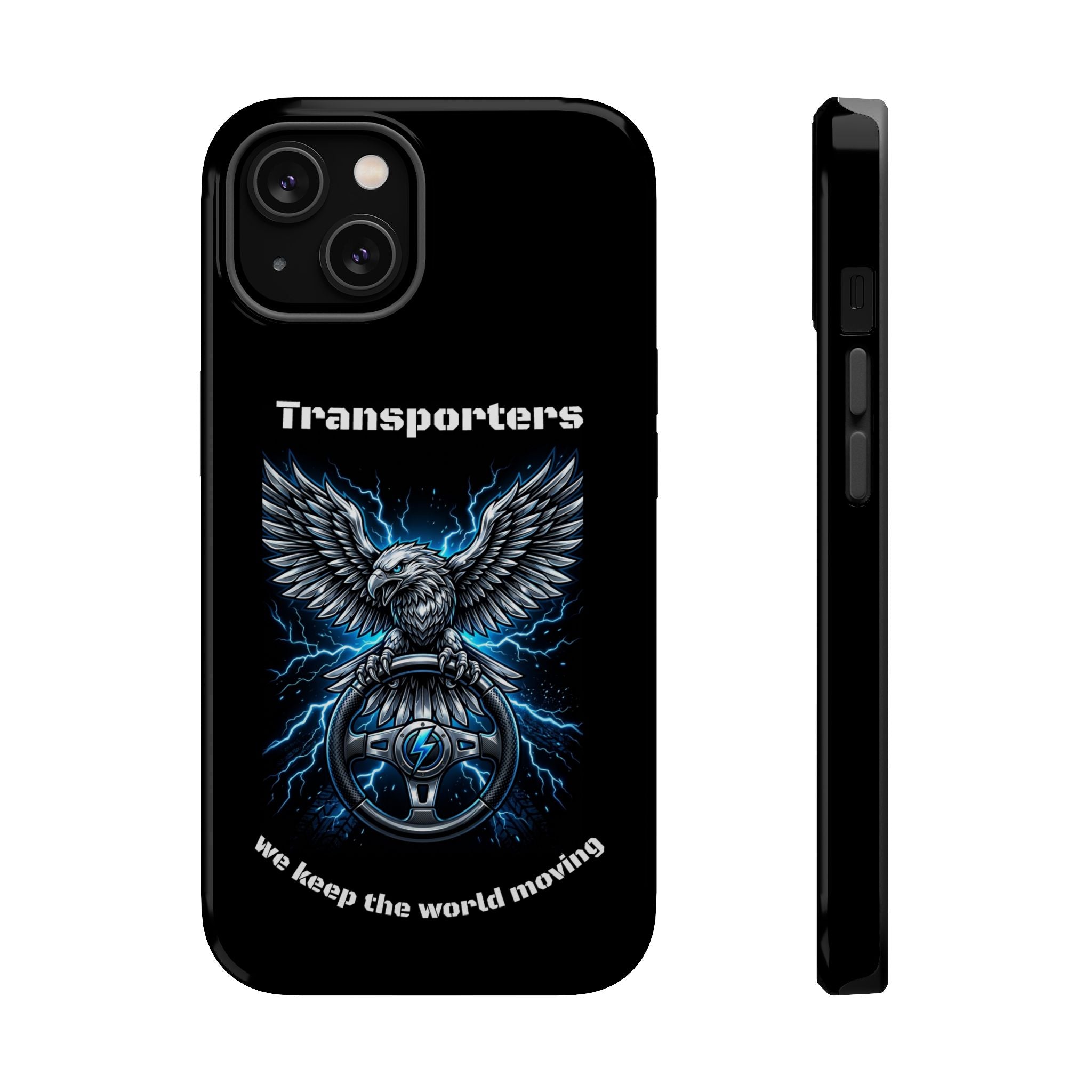 Electric Raven Magnetic Phone Case — Impact‑Resistant Protective Cover
