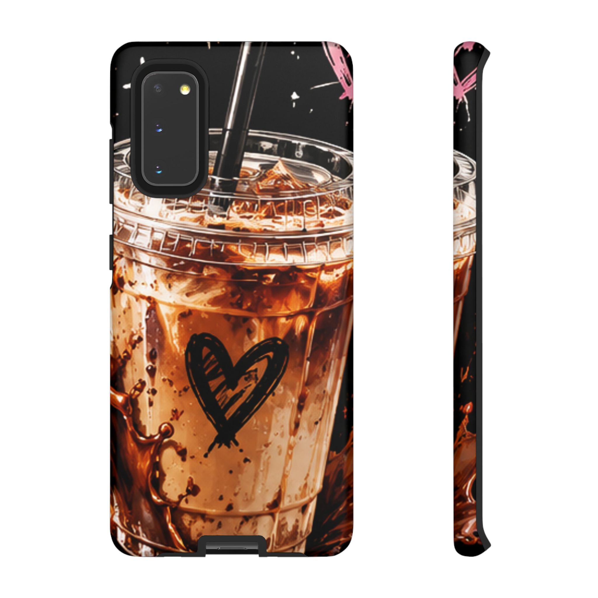 Iced Coffee Phone Case – 'Iced Coffee latte: Stylish Protective Case