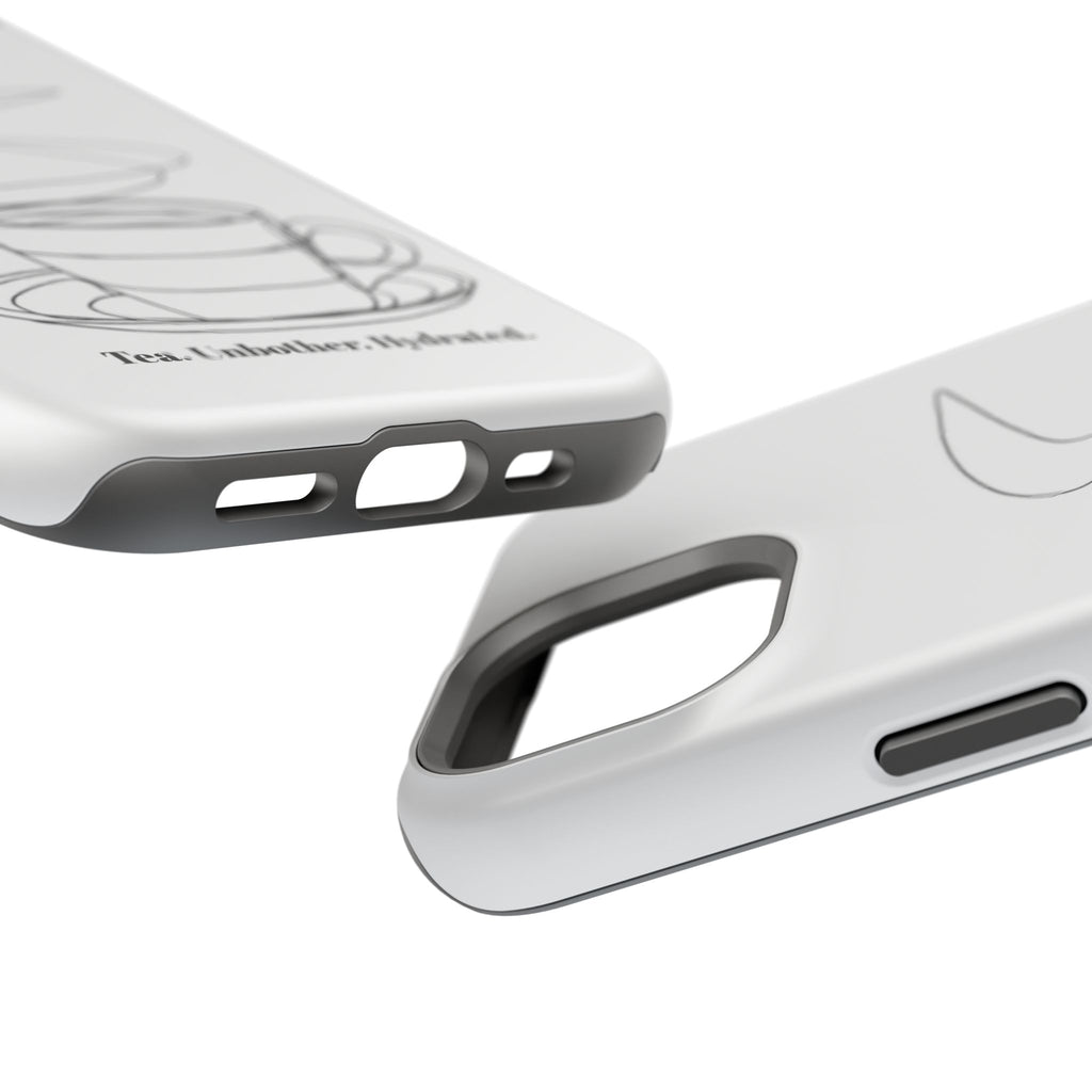 Tea Unbothered Hydrated Phone Case — Impact-Resistant