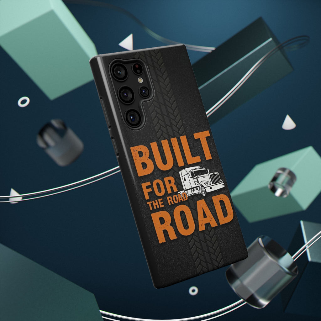 Phone Case — "Built for the Road" Truck Tire-Track Impact-Resistant Case