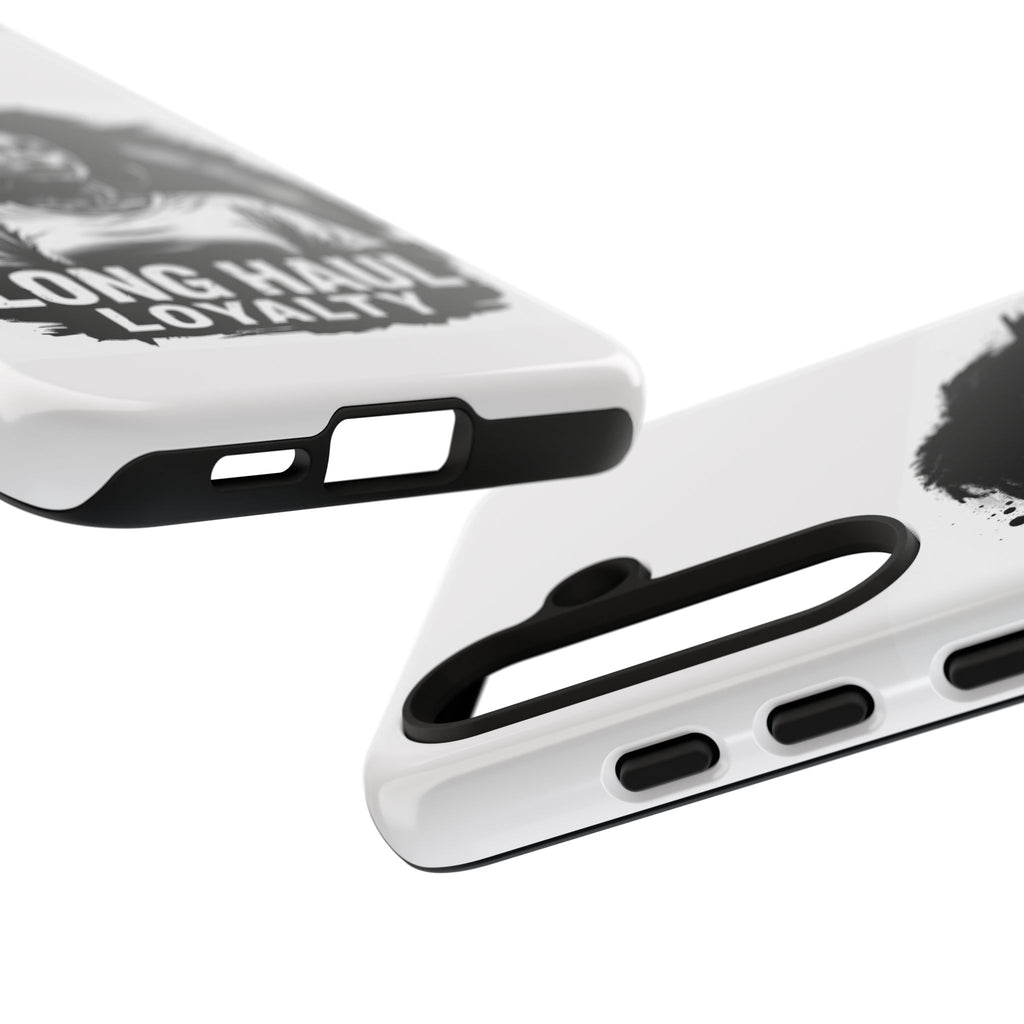 Phone Case — "Long Haul Loyalty" Black & White Portrait Protective Case