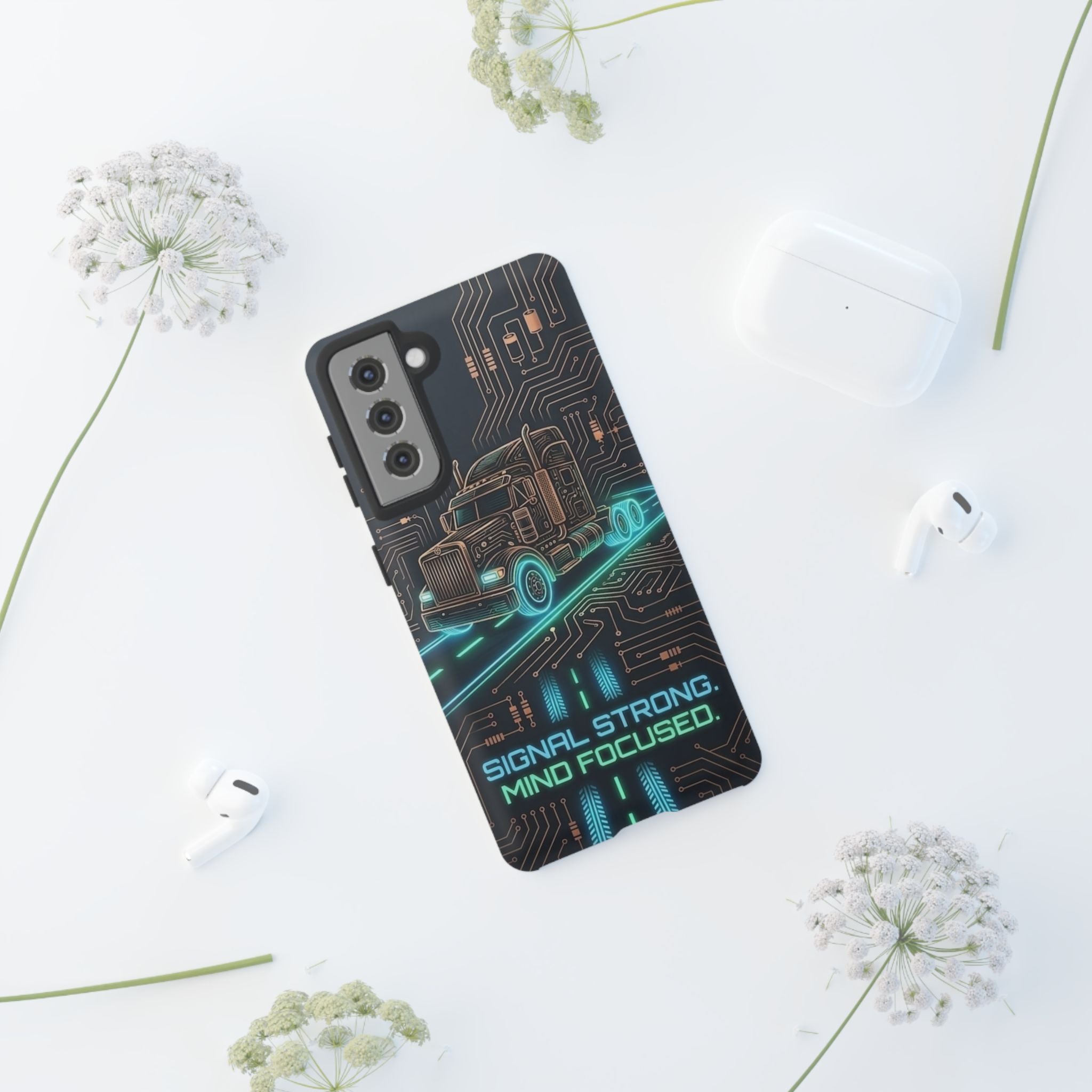 Diesel Warrior Truck Phone Case — Heavy-Duty Trucker iPhone Cover