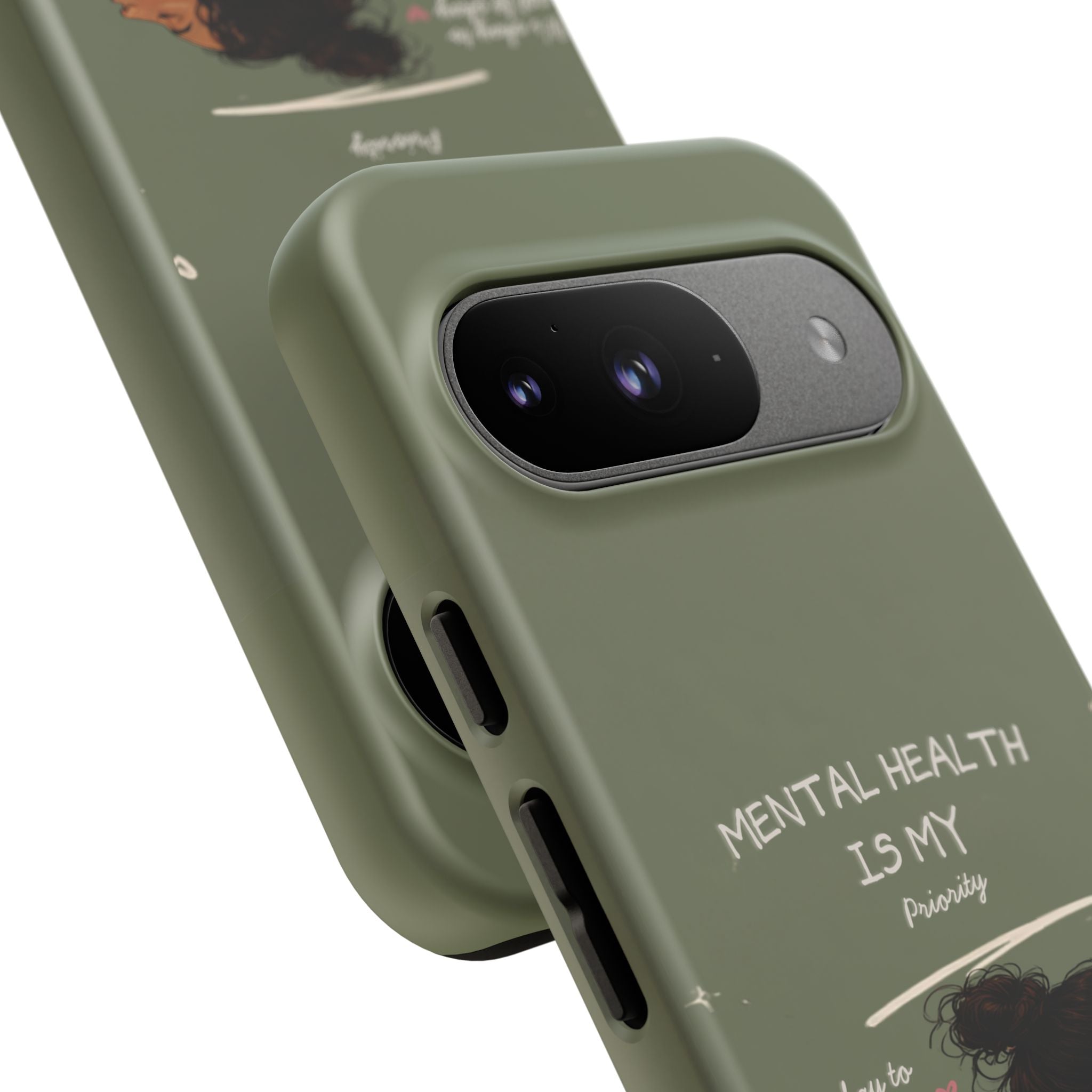 Mental Health Is My Priority Phone Case — Inspirational Protective iPhone Cover