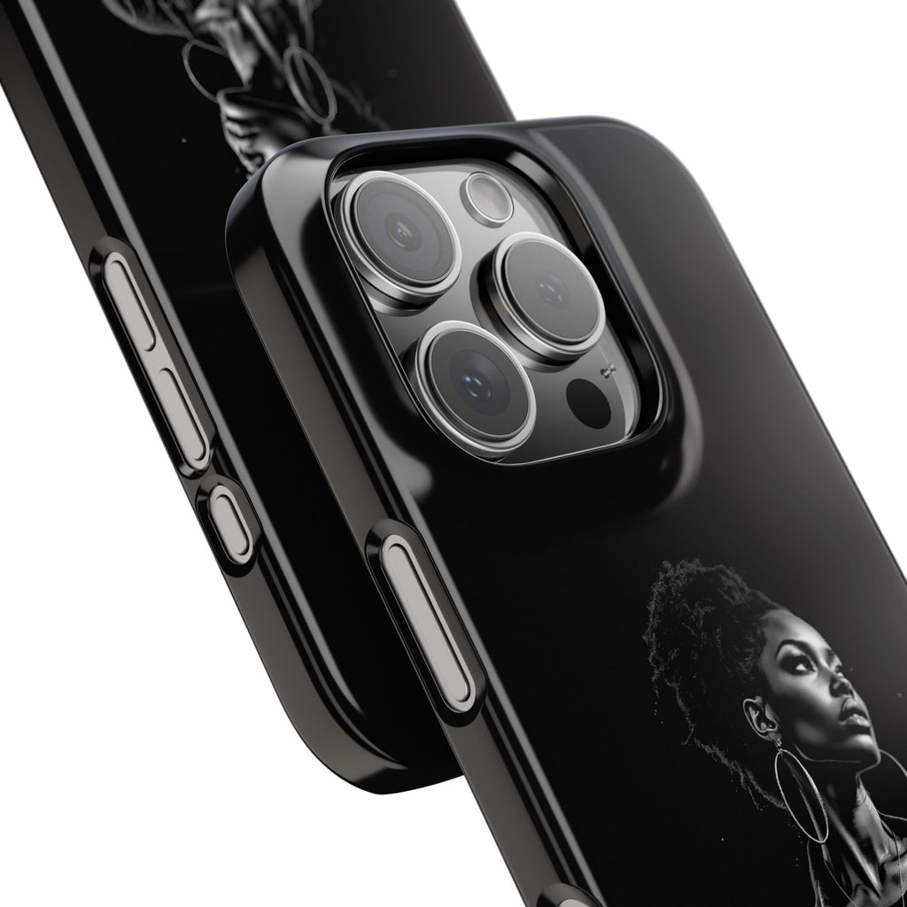 Phone Case — "Long Haul Loyalty" Black Portrait Snap Case