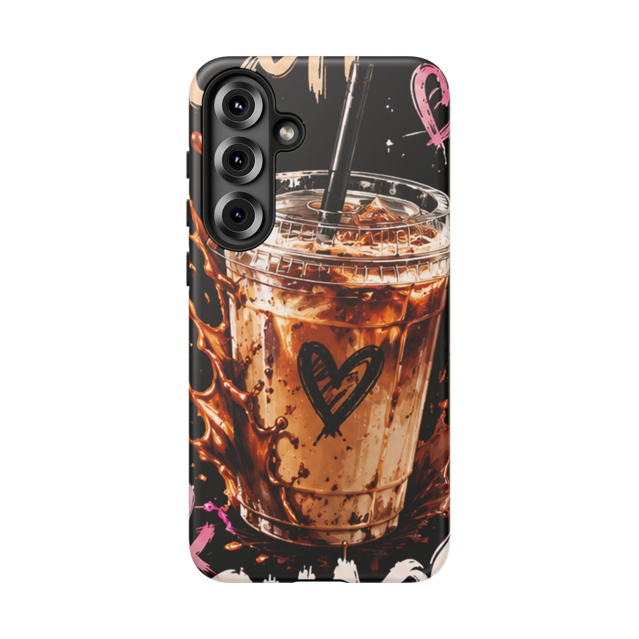 Iced Coffee Phone Case – 'Iced Coffee latte: Stylish Protective Case