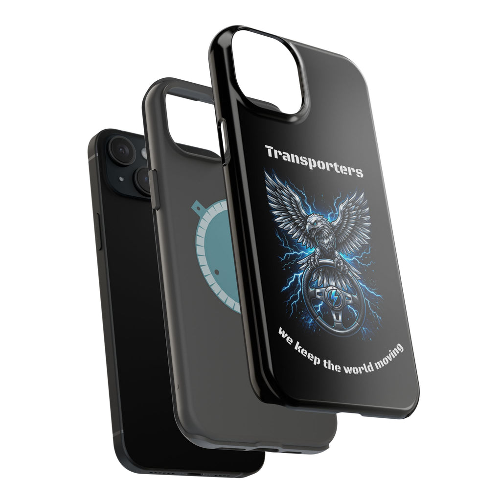 Electric Raven Magnetic Phone Case — Impact‑Resistant Protective Cover