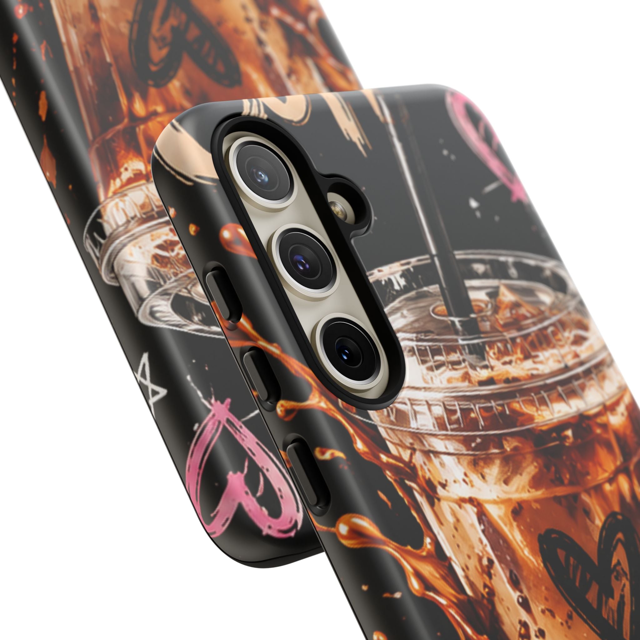 Iced Coffee Phone Case – 'Iced Coffee latte: Stylish Protective Case