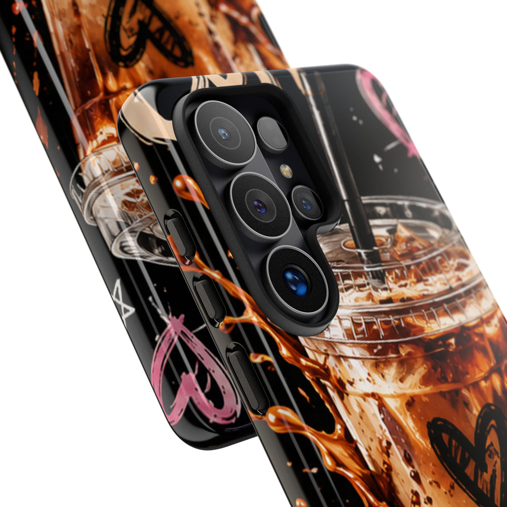 Iced Coffee Phone Case – 'Iced Coffee latte: Stylish Protective Case
