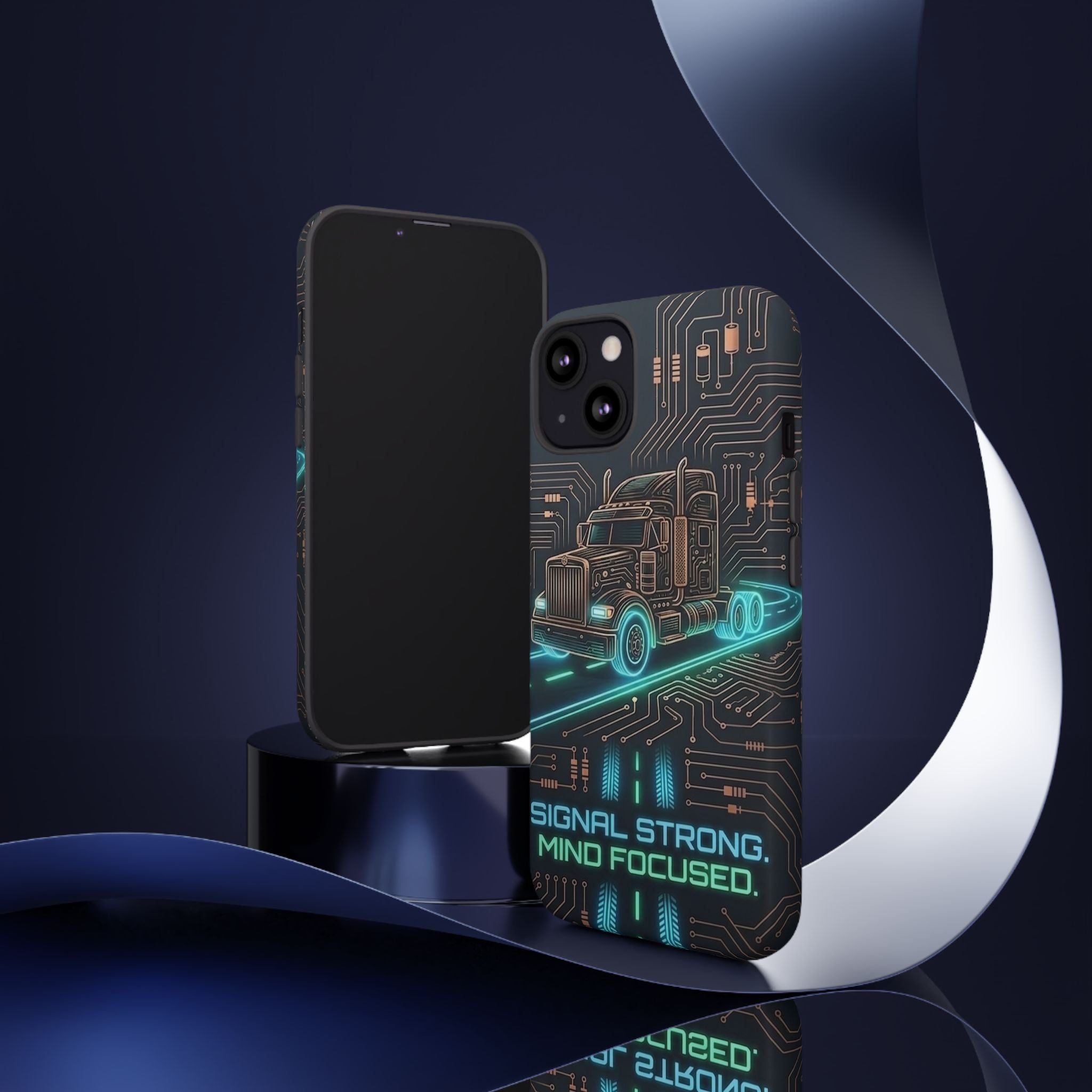 Diesel Warrior Truck Phone Case — Heavy-Duty Trucker iPhone Cover