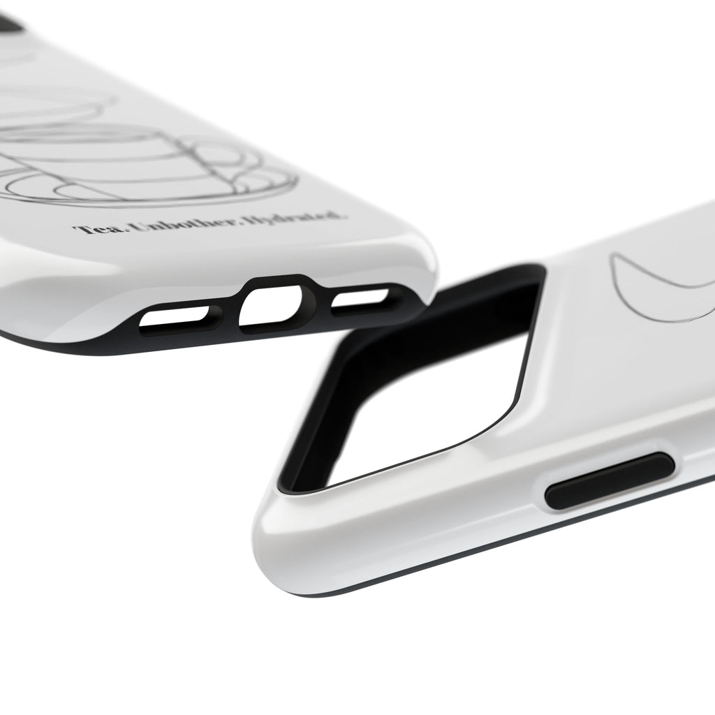 Tea Unbothered Hydrated Phone Case — Impact-Resistant