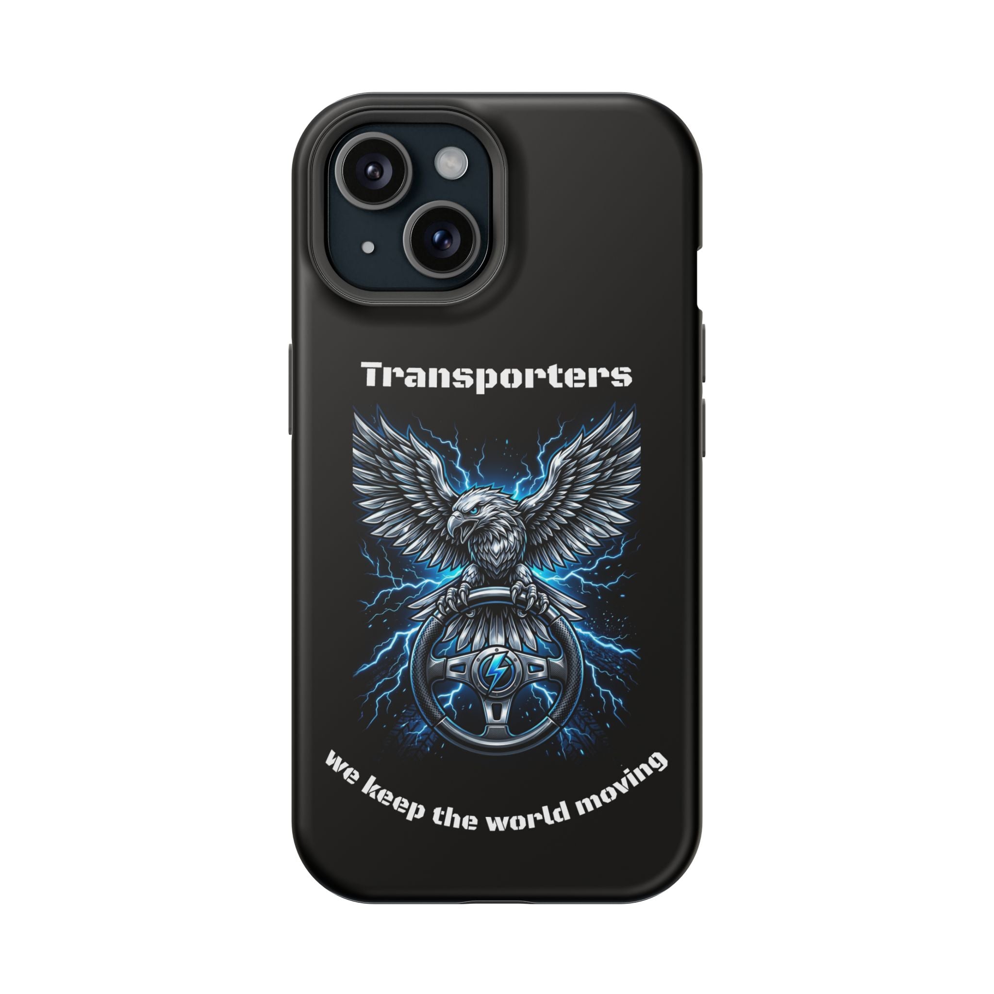 Electric Raven Magnetic Phone Case — Impact‑Resistant Protective Cover