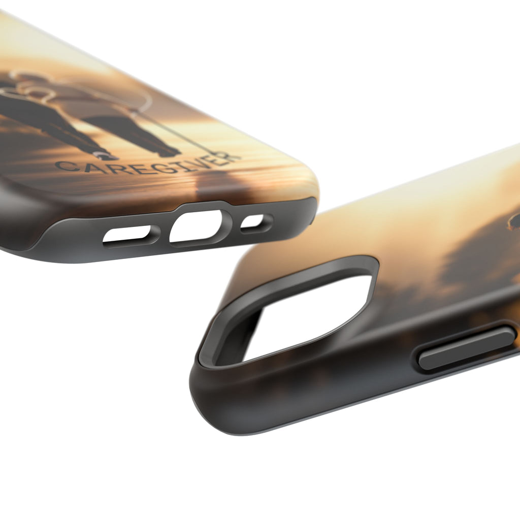 Caregiver Phone Case — Impact-Resistant Protective Case with Heart Design