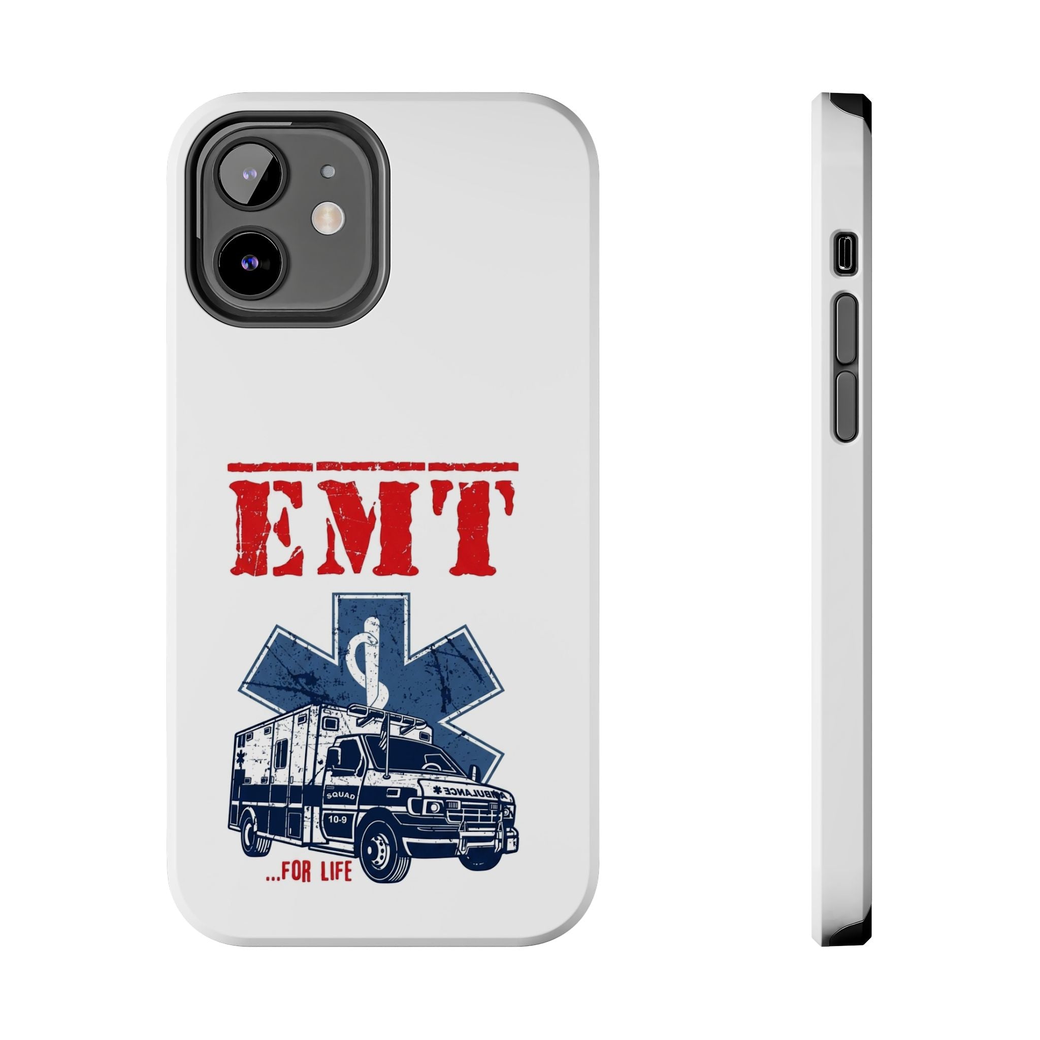EMT ambulance graphic Phone Case | Emergency Medical Technician design