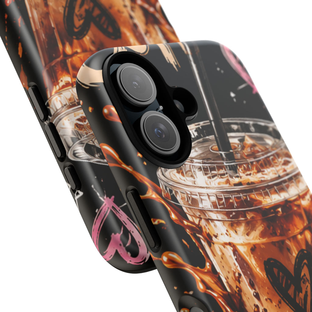 Iced Coffee Phone Case – 'Iced Coffee latte: Stylish Protective Case