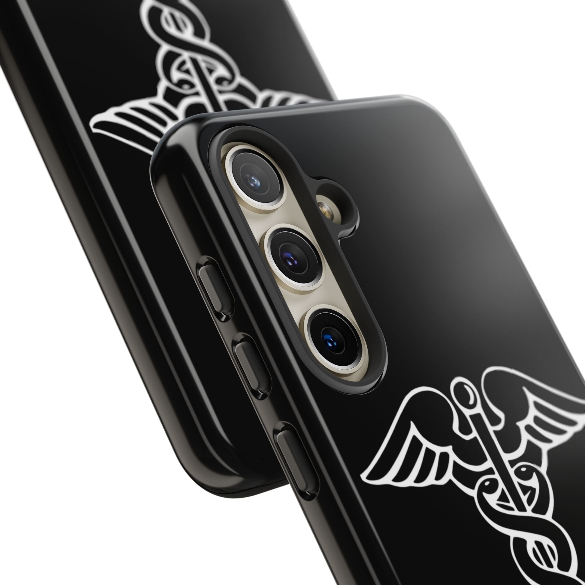 Medical Caduceus Phone Case — "Where Science Meets Compassion" Protective iPhone Cover