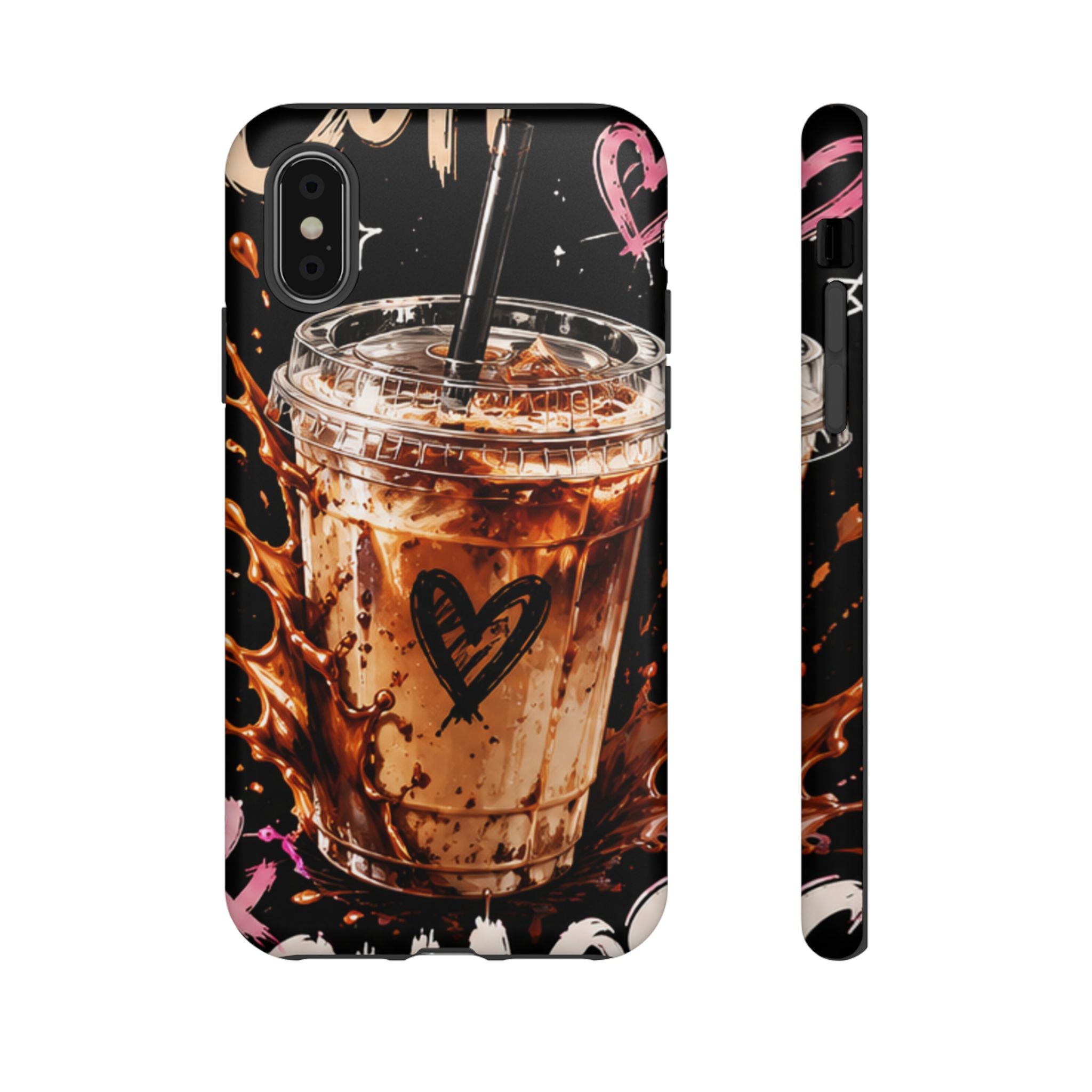 Iced Coffee Phone Case – 'Iced Coffee latte: Stylish Protective Case