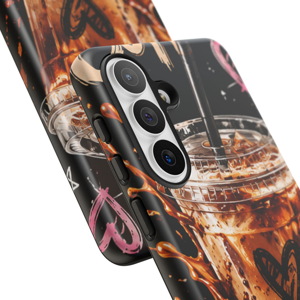 Iced Coffee Phone Case – 'Iced Coffee latte: Stylish Protective Case