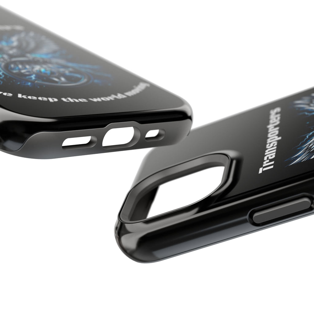 Electric Raven Magnetic Phone Case — Impact‑Resistant Protective Cover